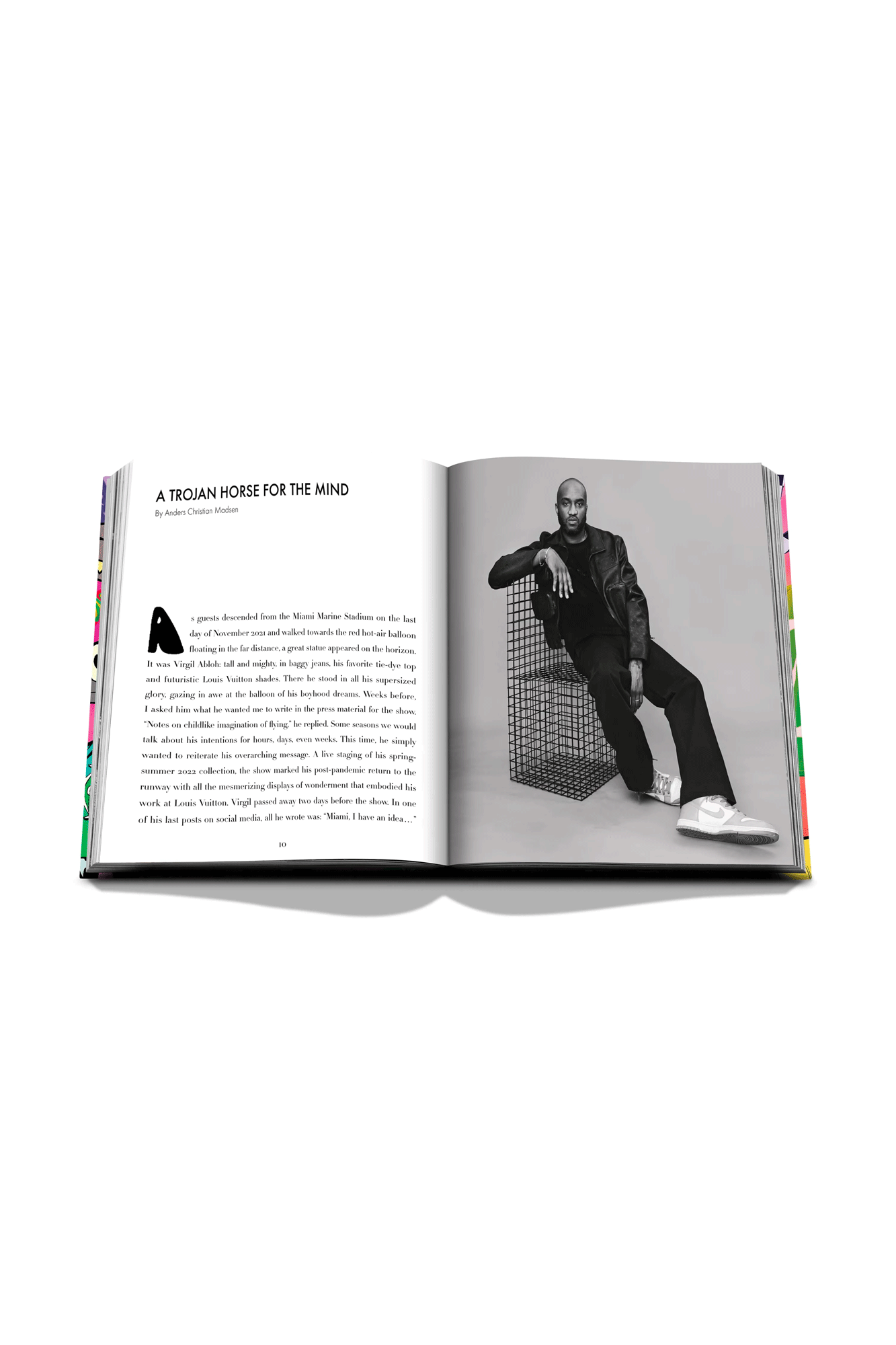 Louis Vuitton: Virgil Abloh  (Classic Cartoon Cover)