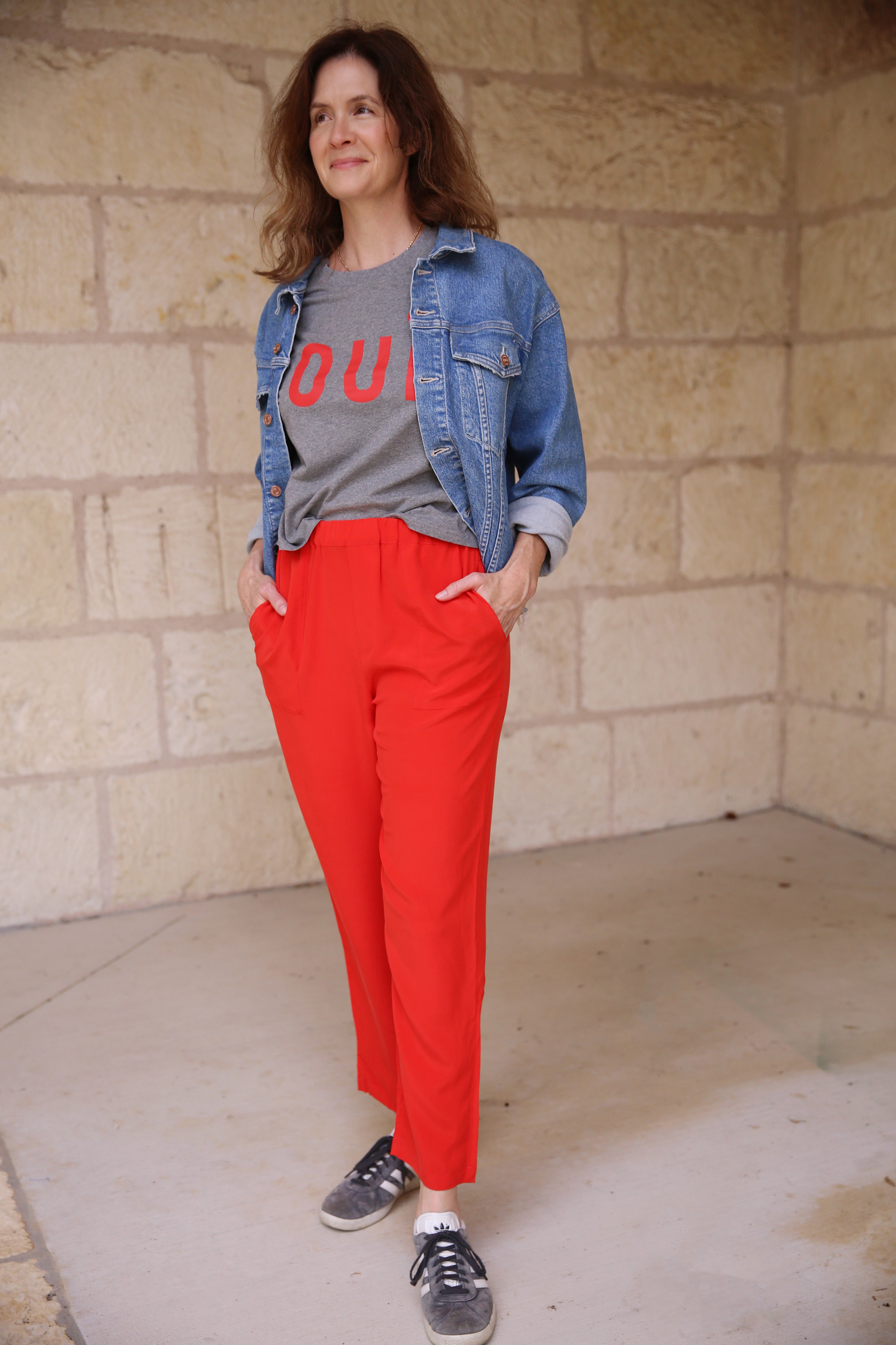 Mercer Pant Flame Scarlet