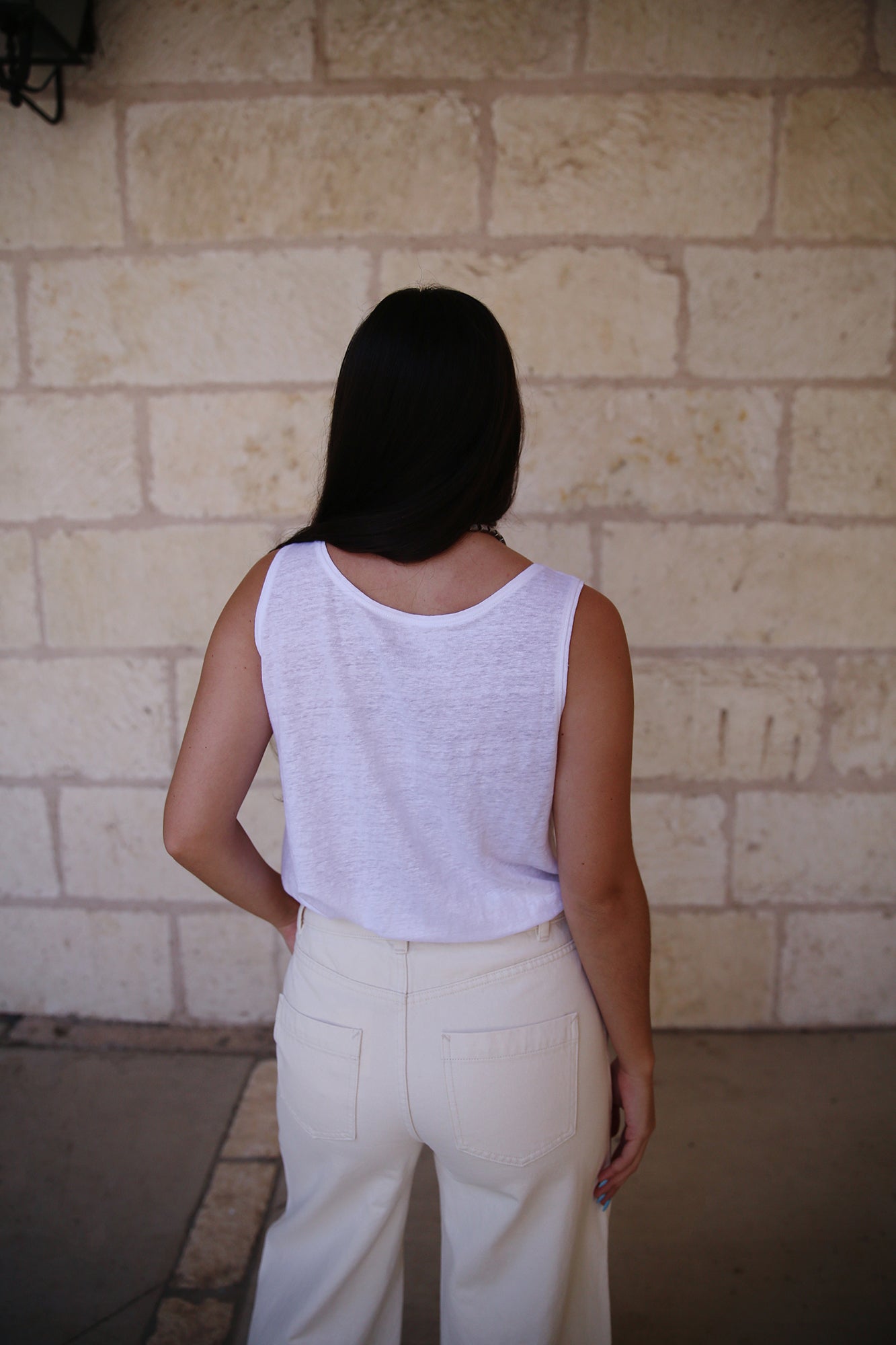 Scoop Neck Tank-WT