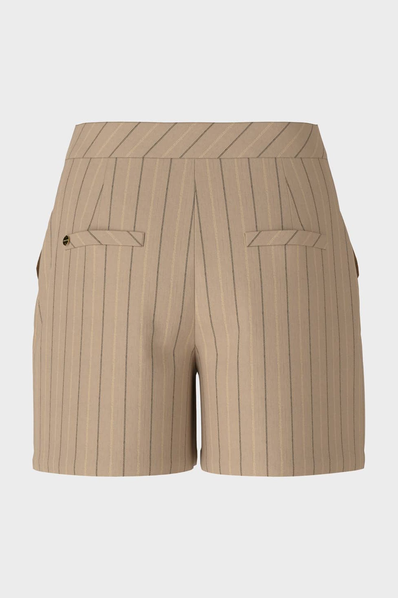 Ourika Gardens Weida Model Shorts With Lurex Stripes Deep Sand