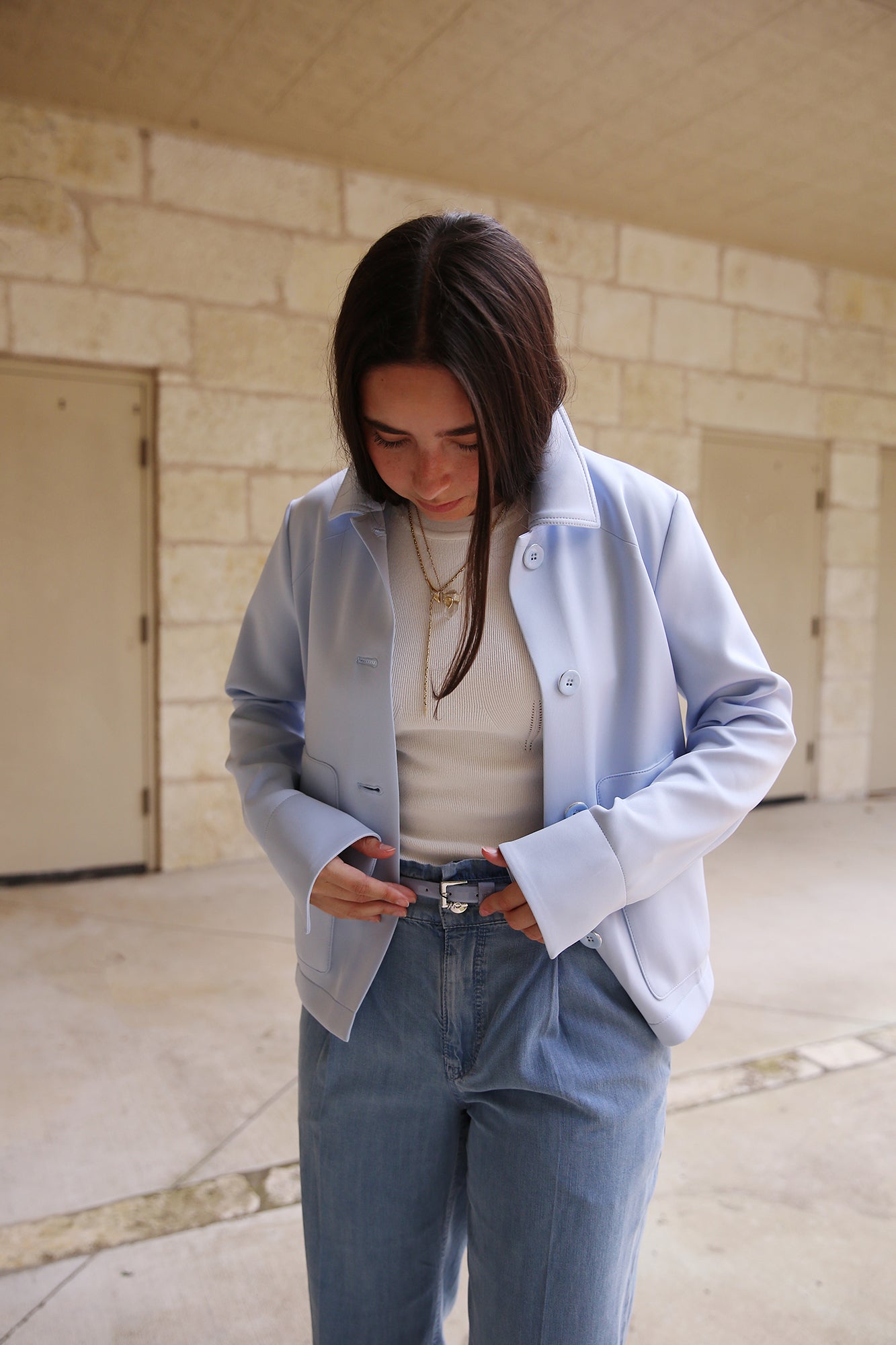 Swan Opera Stretchy  Short Jacket