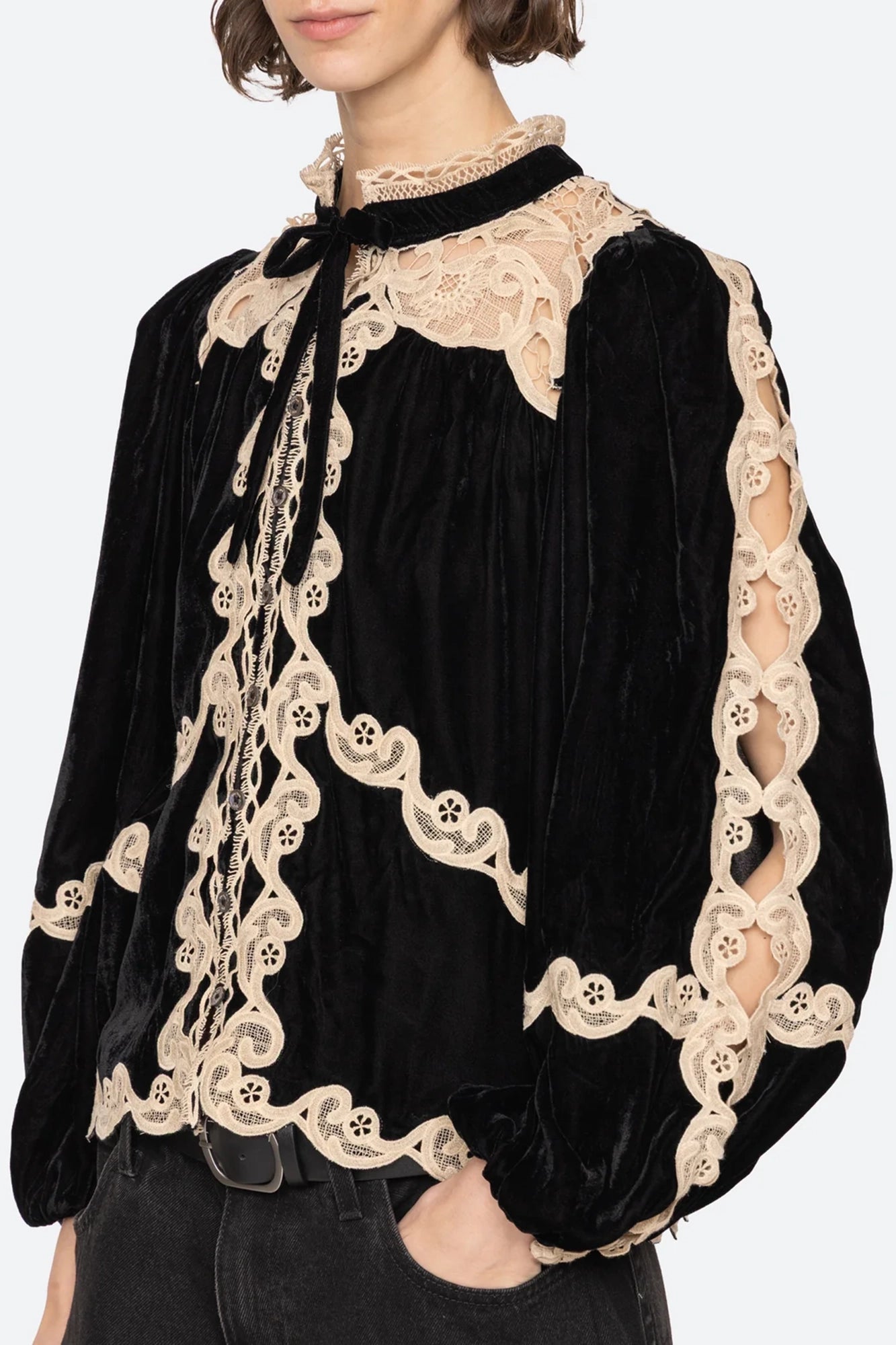 Medina Lace Top