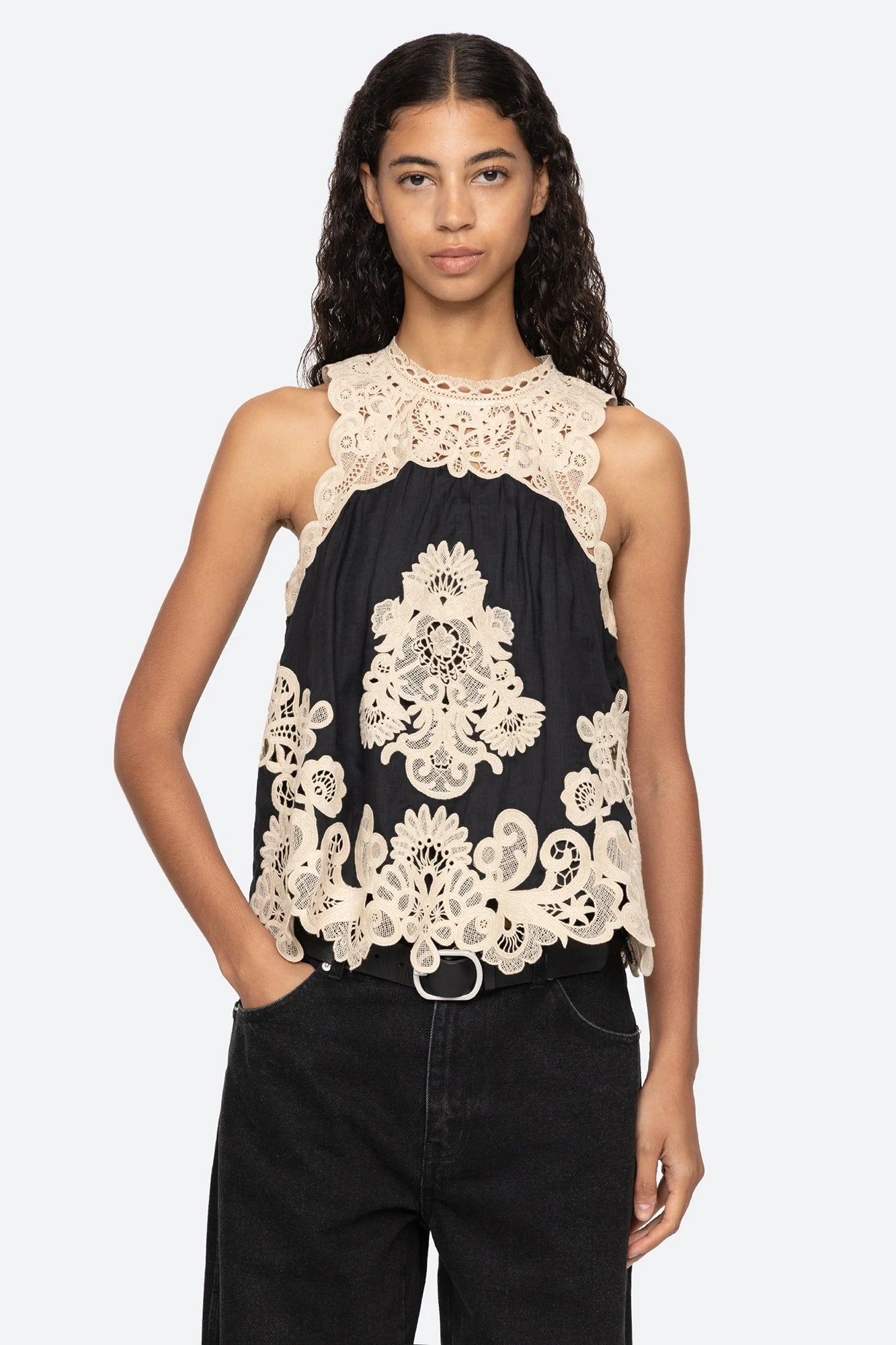 Medina Lace Tank Top