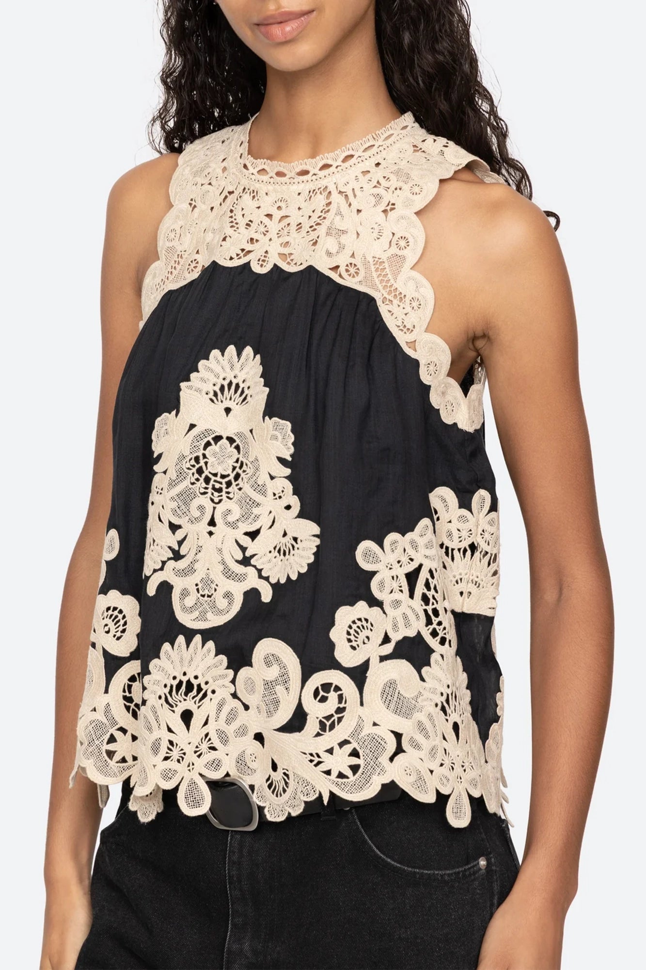 Medina Lace Tank Top