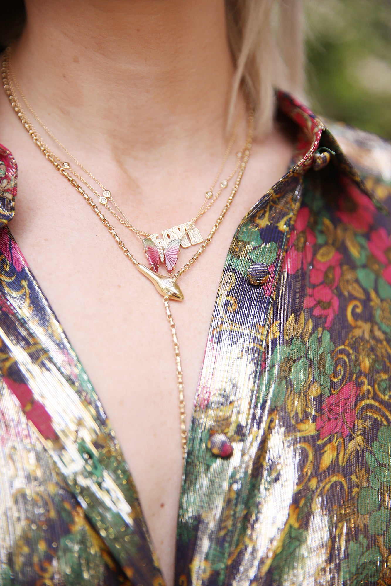 Rolo Snake Necklace