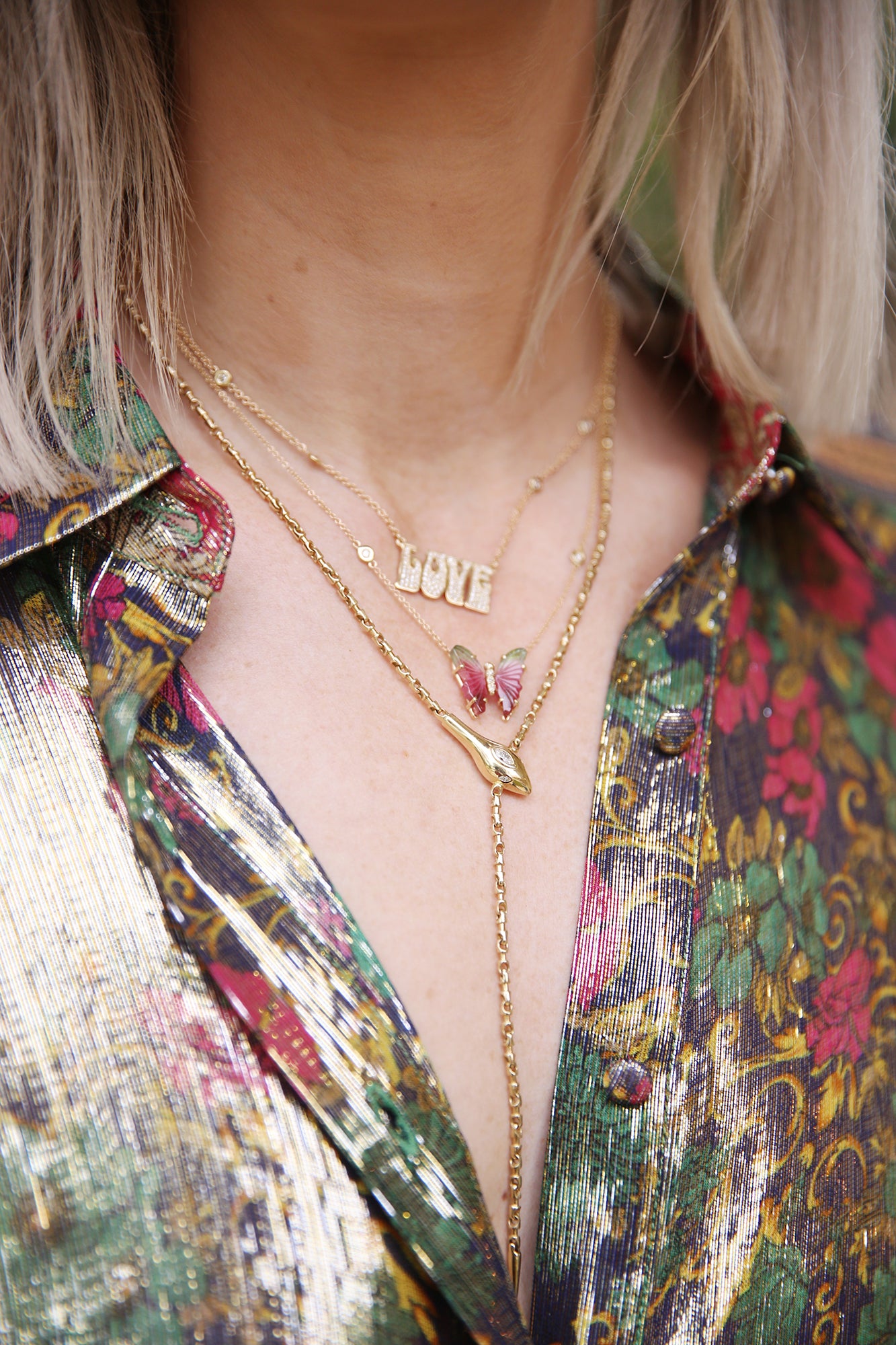 Rolo Snake Necklace