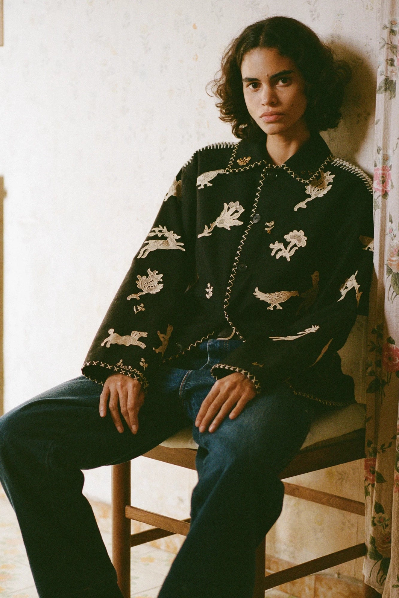 Mika Applique Jacket