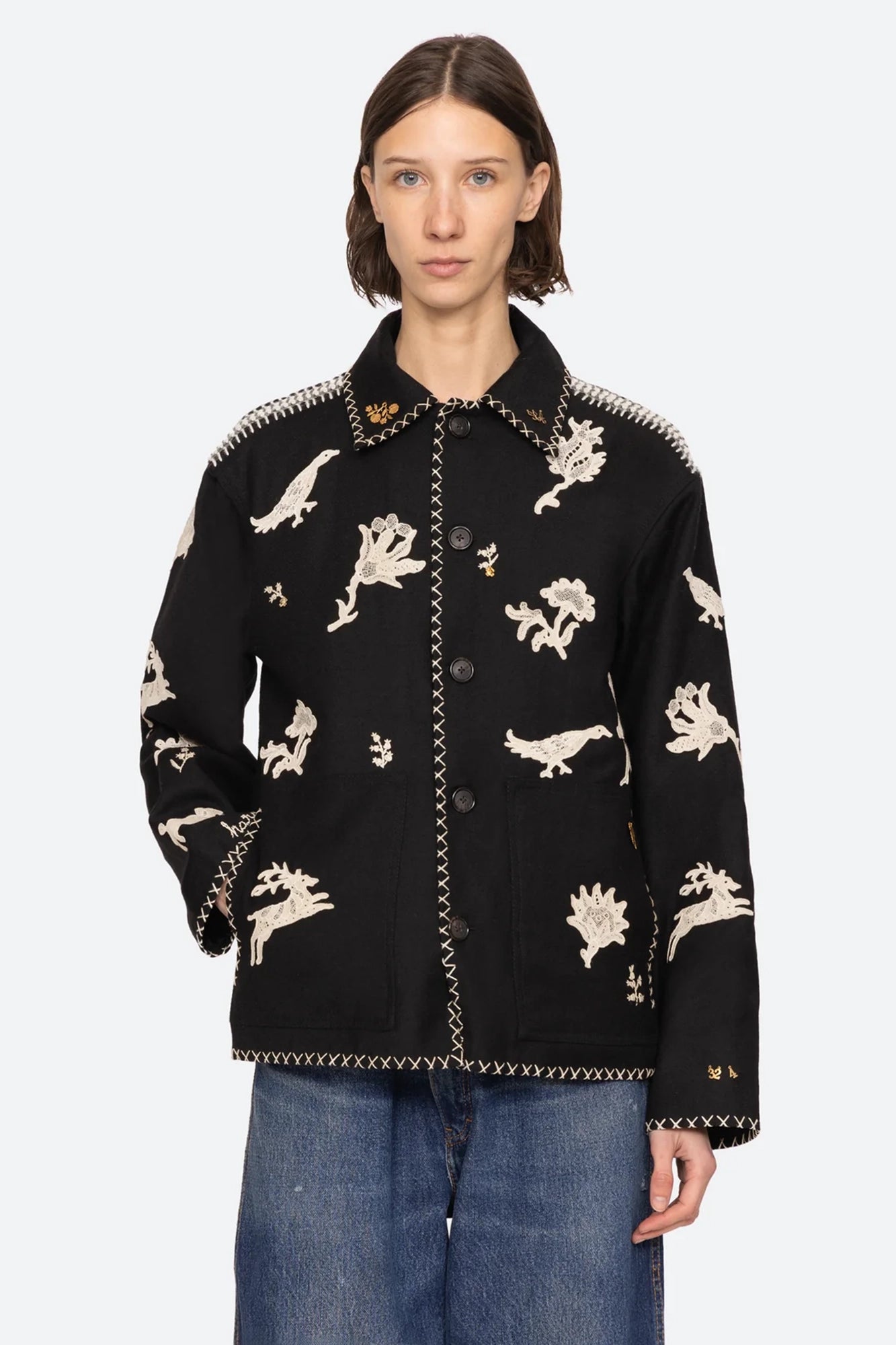 Mika Applique Jacket