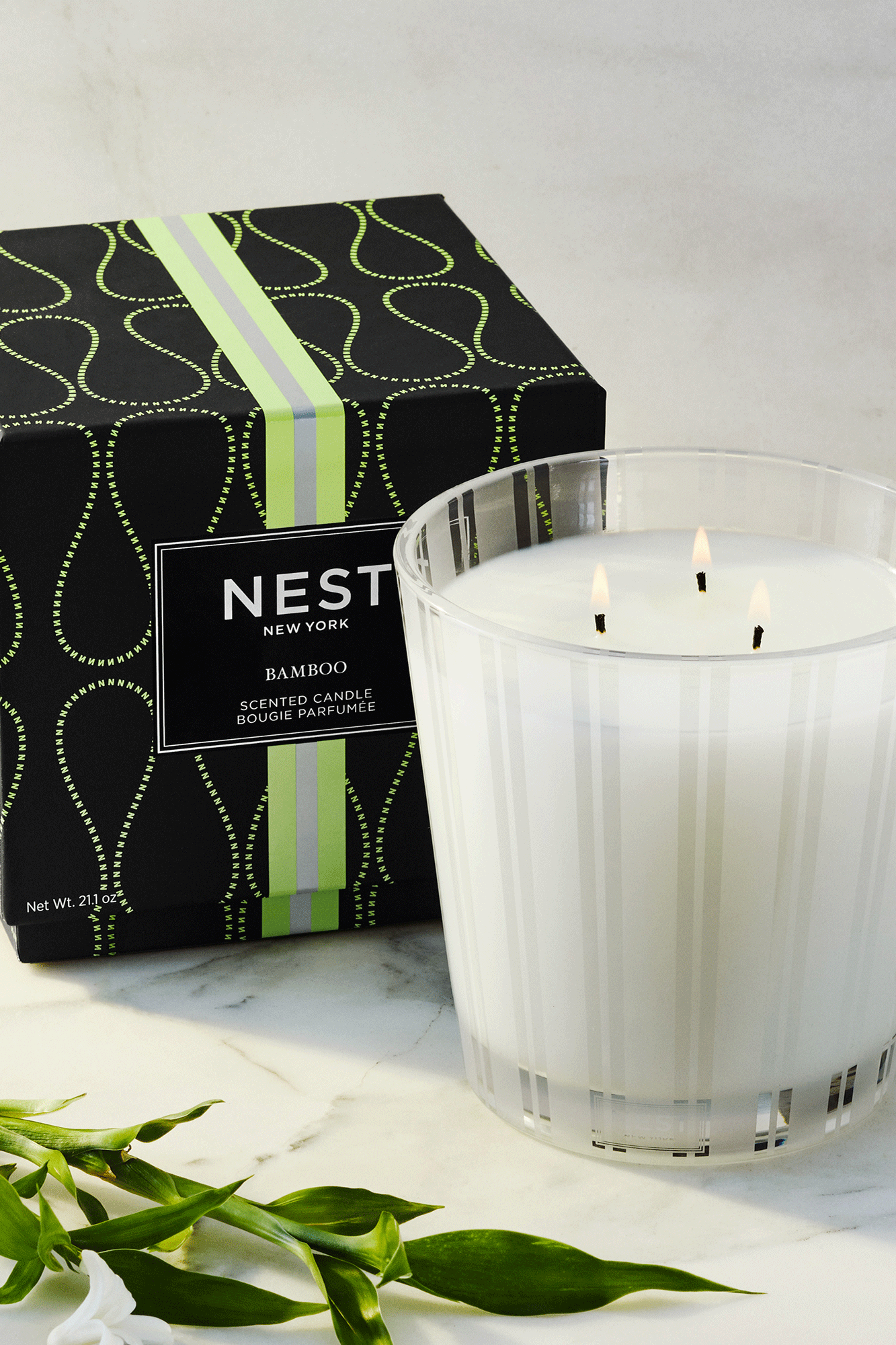 Bamboo 3 Wick Candle