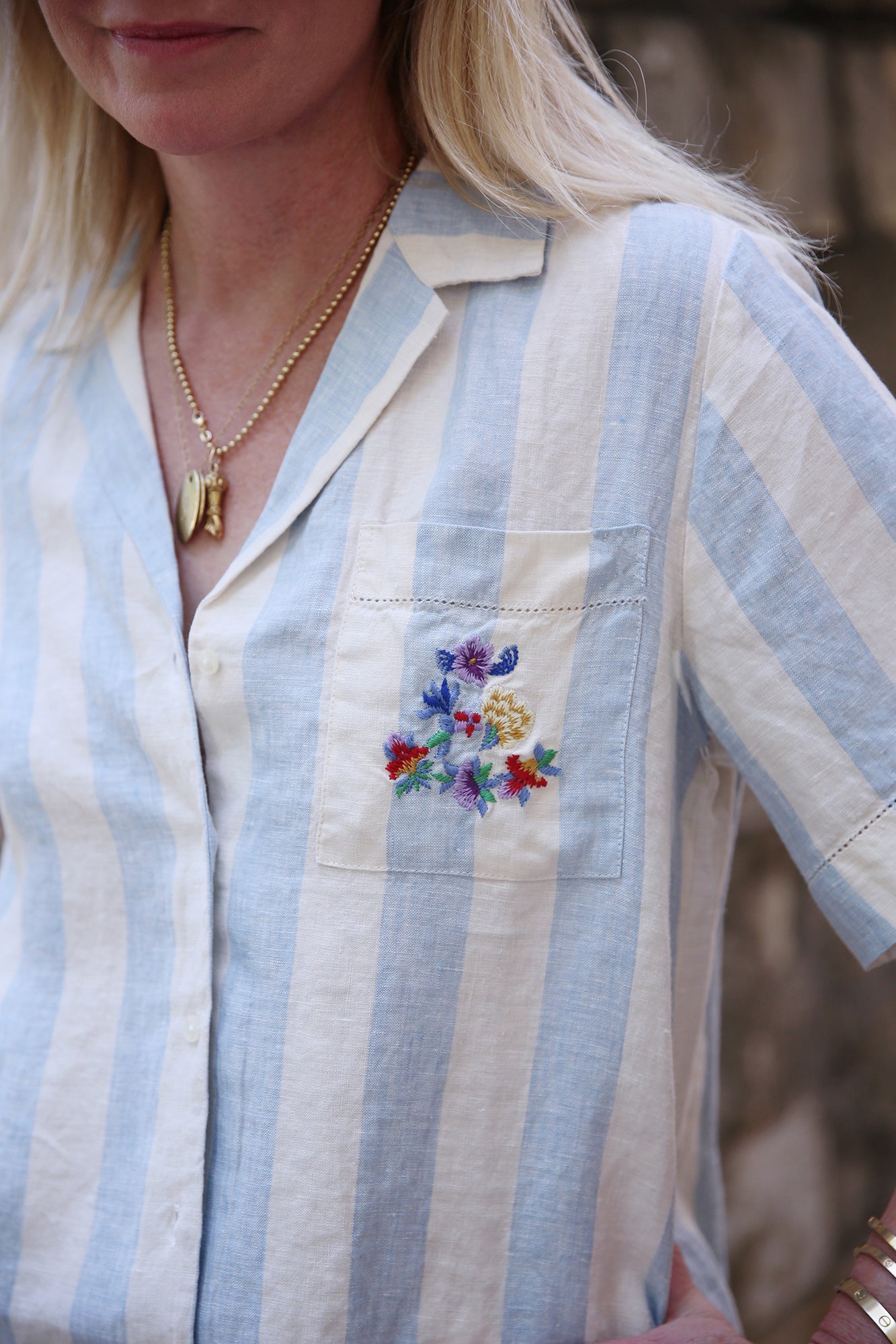 Nico Shirt Seaside Stripe