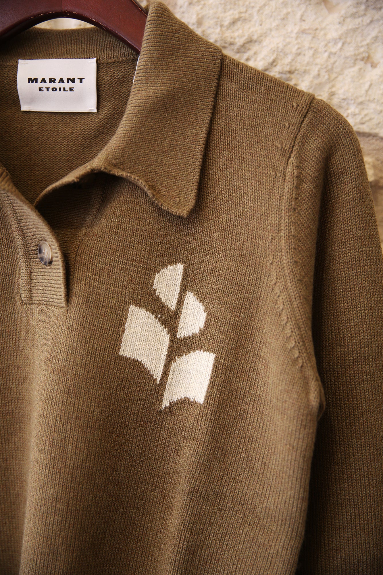 Nola Logo Collar Sweater