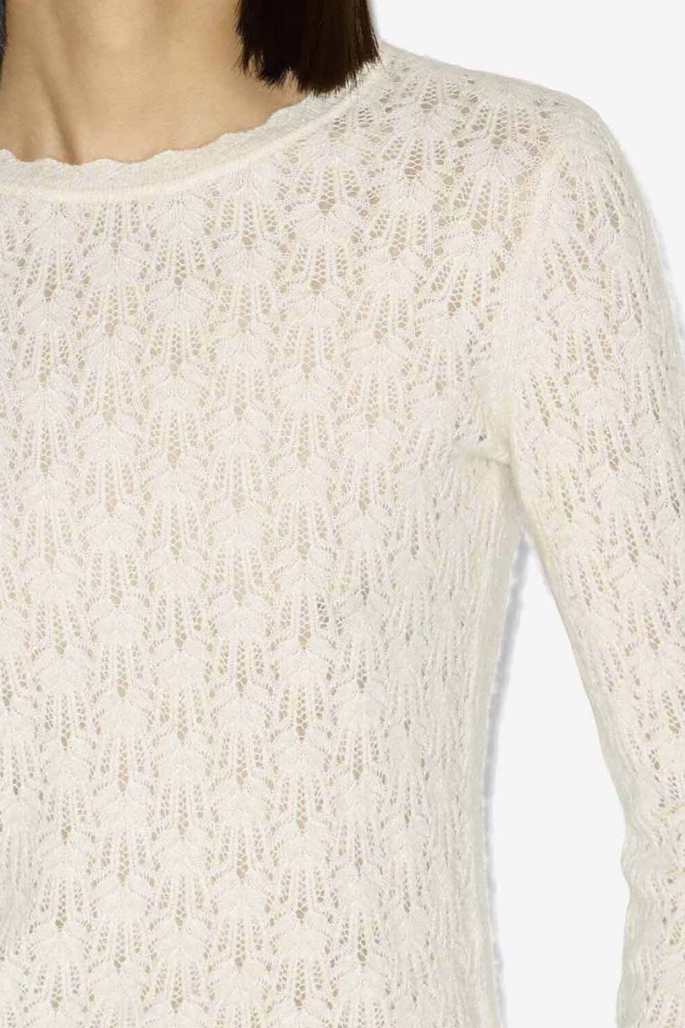 Obeline Lace Knit Sweater