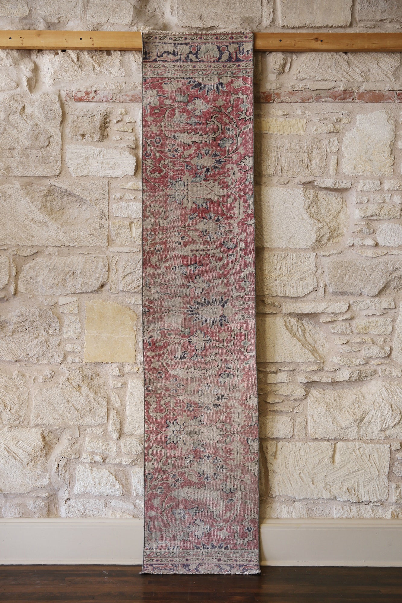 OH Vintage Red Turkish Runner 2’ x 9’ 6”