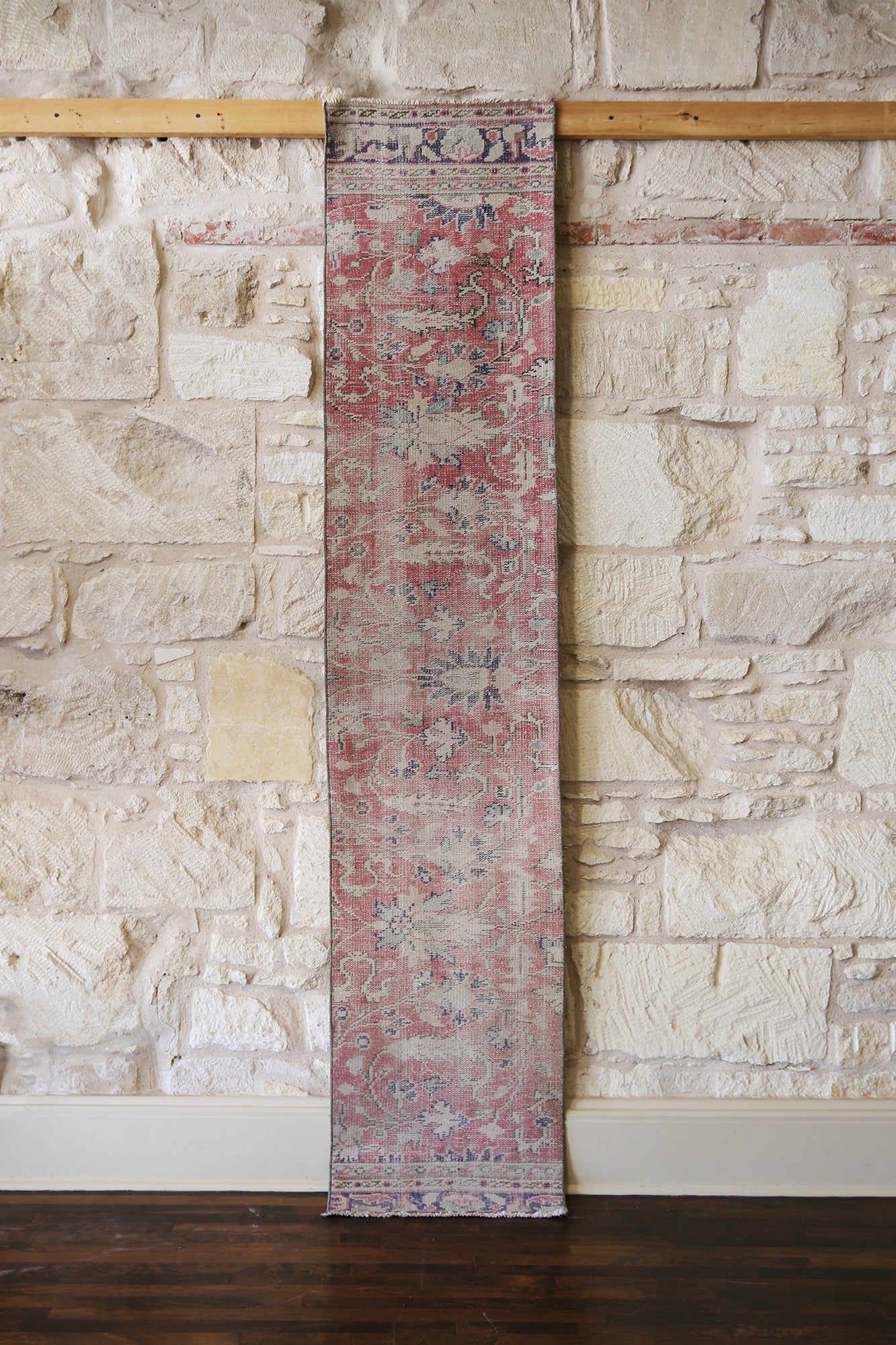 OH Vintage Red Turkish Runner 2’ x 9’ 6”