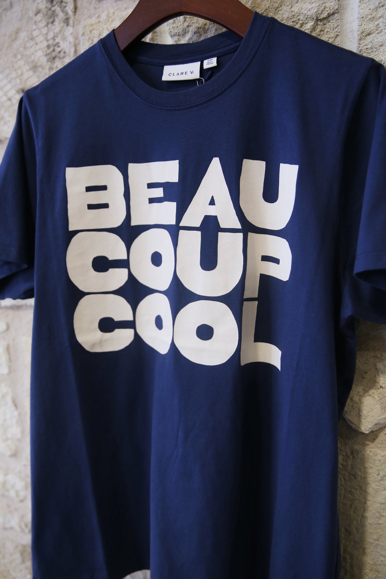 Original Tee Navy W/Cream Beaucoup Cool