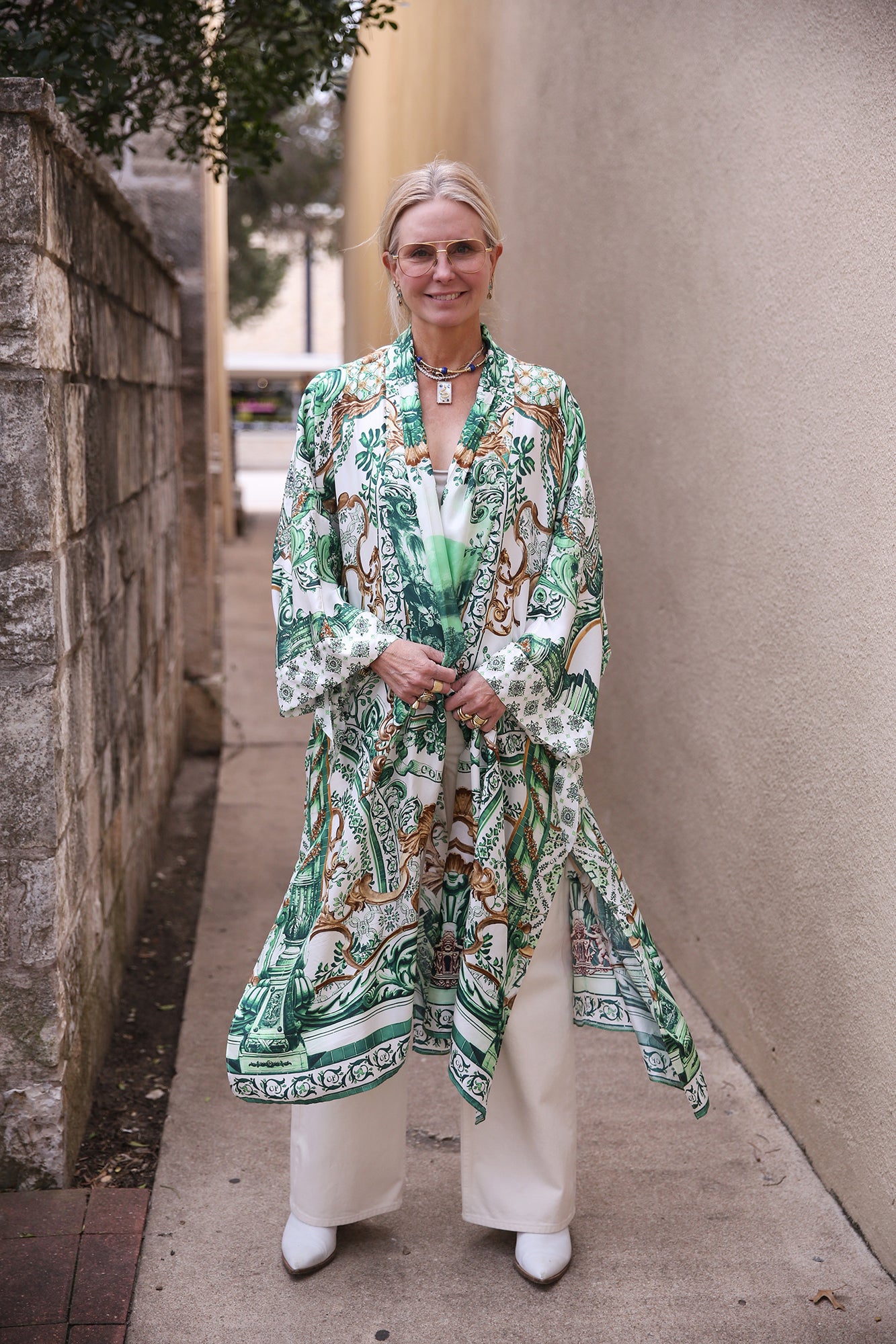 Oversized Layer With Tie Sleeve