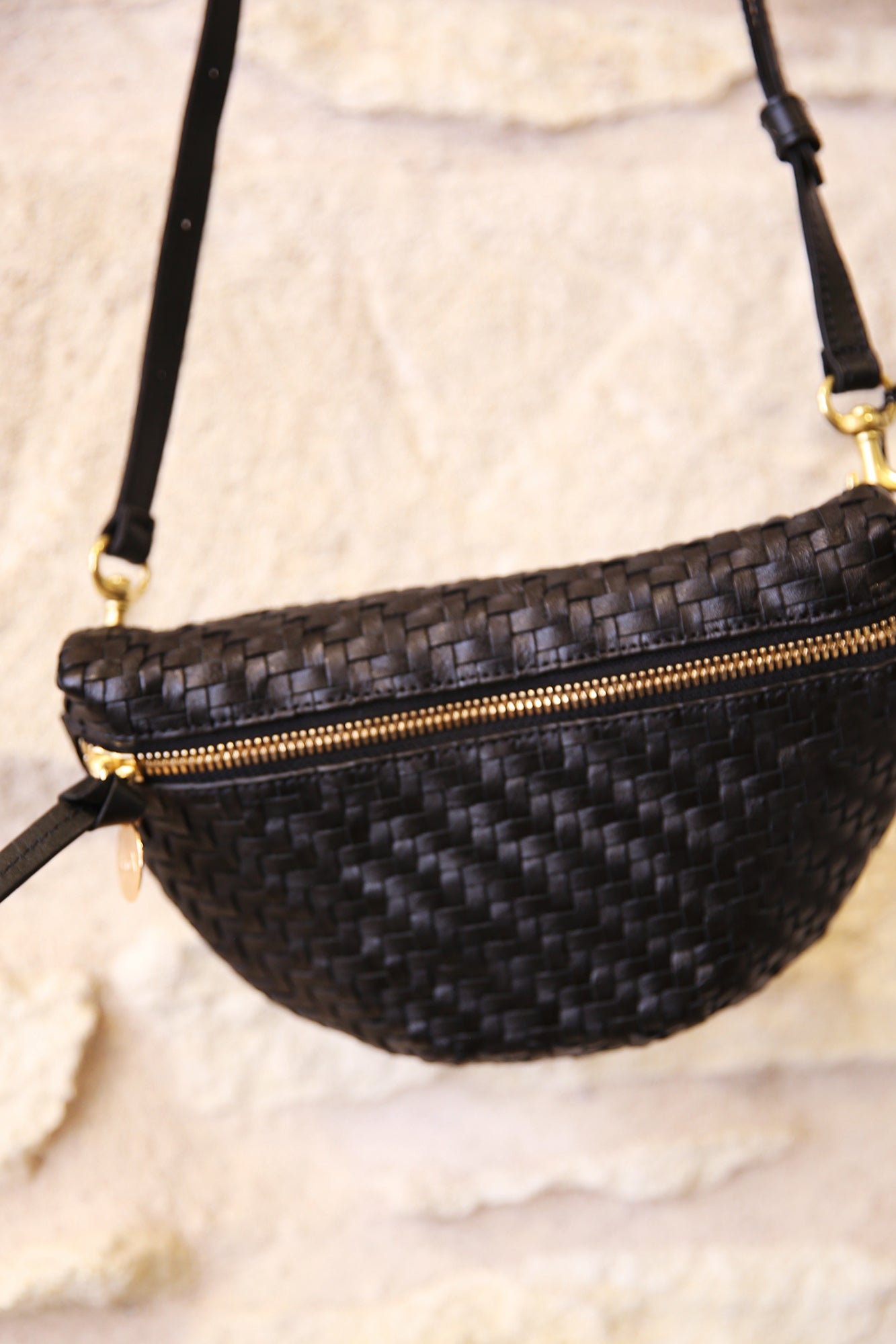 Petite Fanny Black Woven Zig-Zag