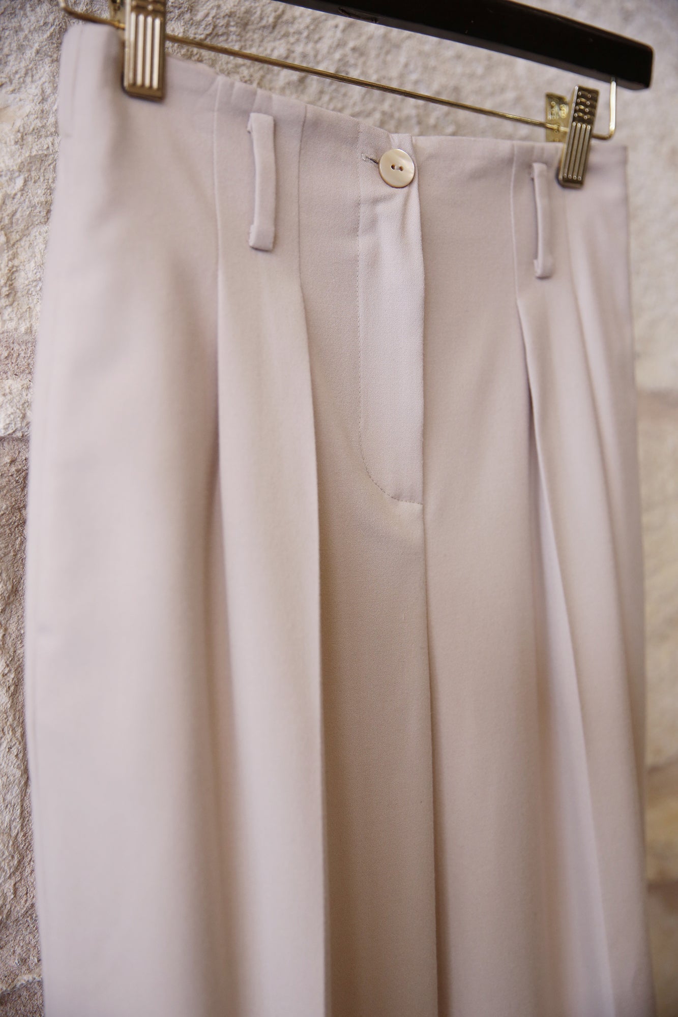 Pleated Trouser