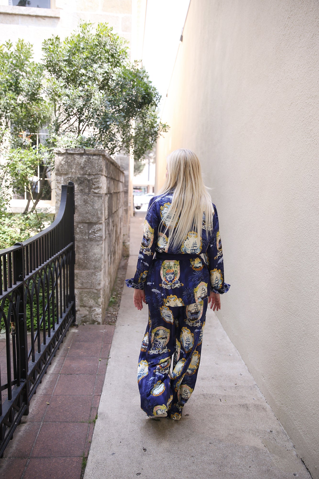 Wide Leg Waisted Pant Song Of Saint Anthony