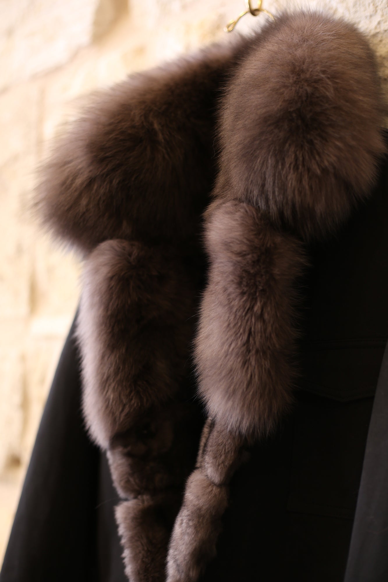 Reversible Cotton To Fox Coat