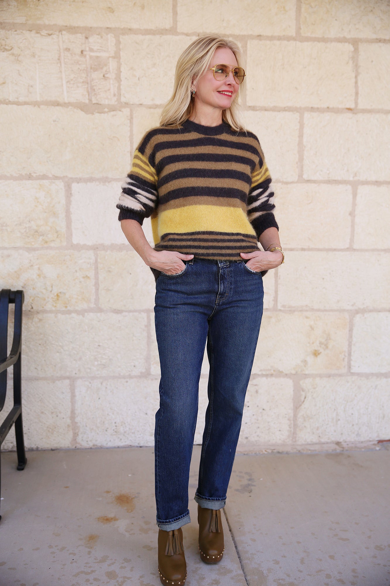Roan Straight Jeans Dark Blue