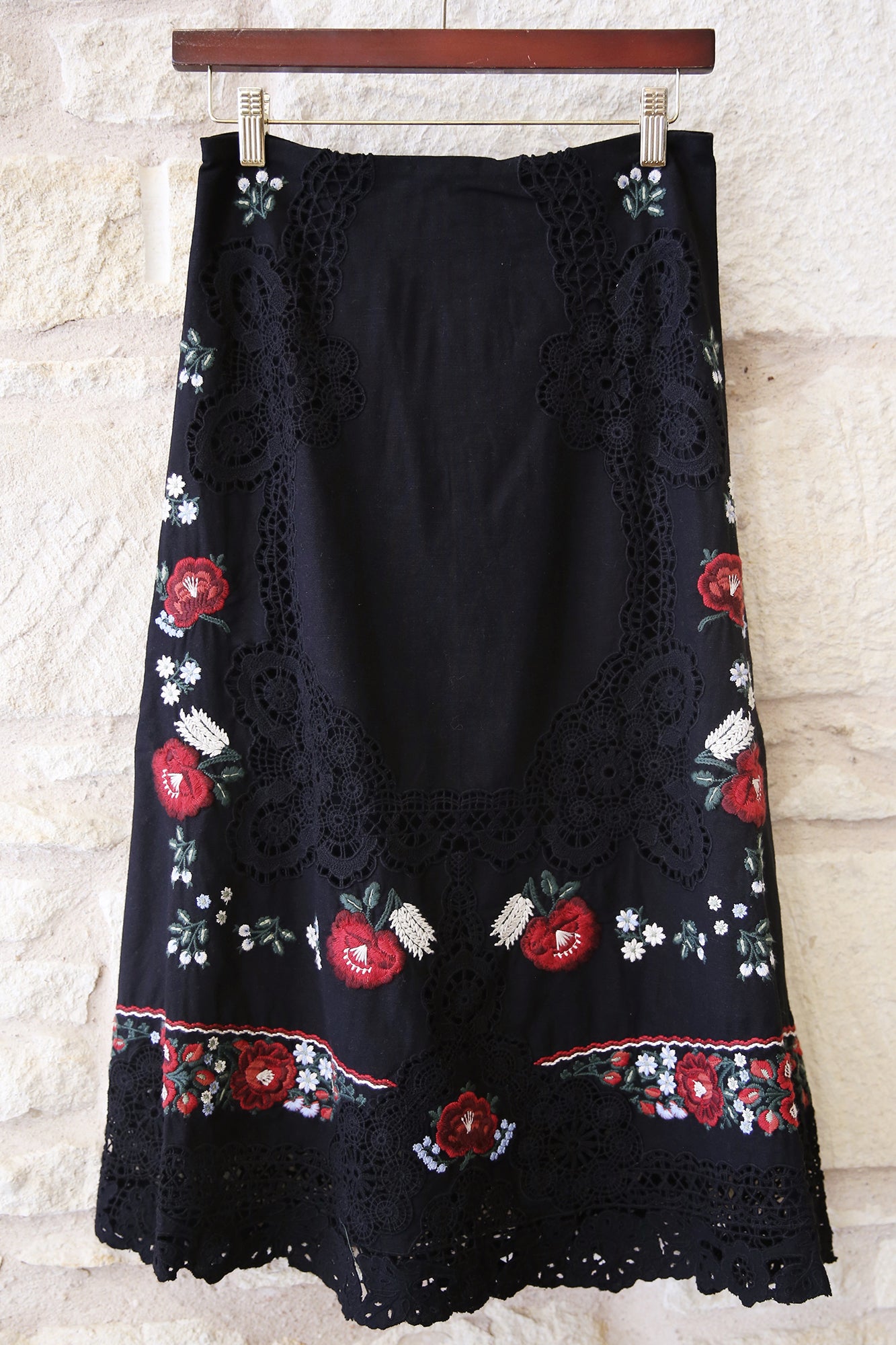 Rosaline Embroidery Skirt