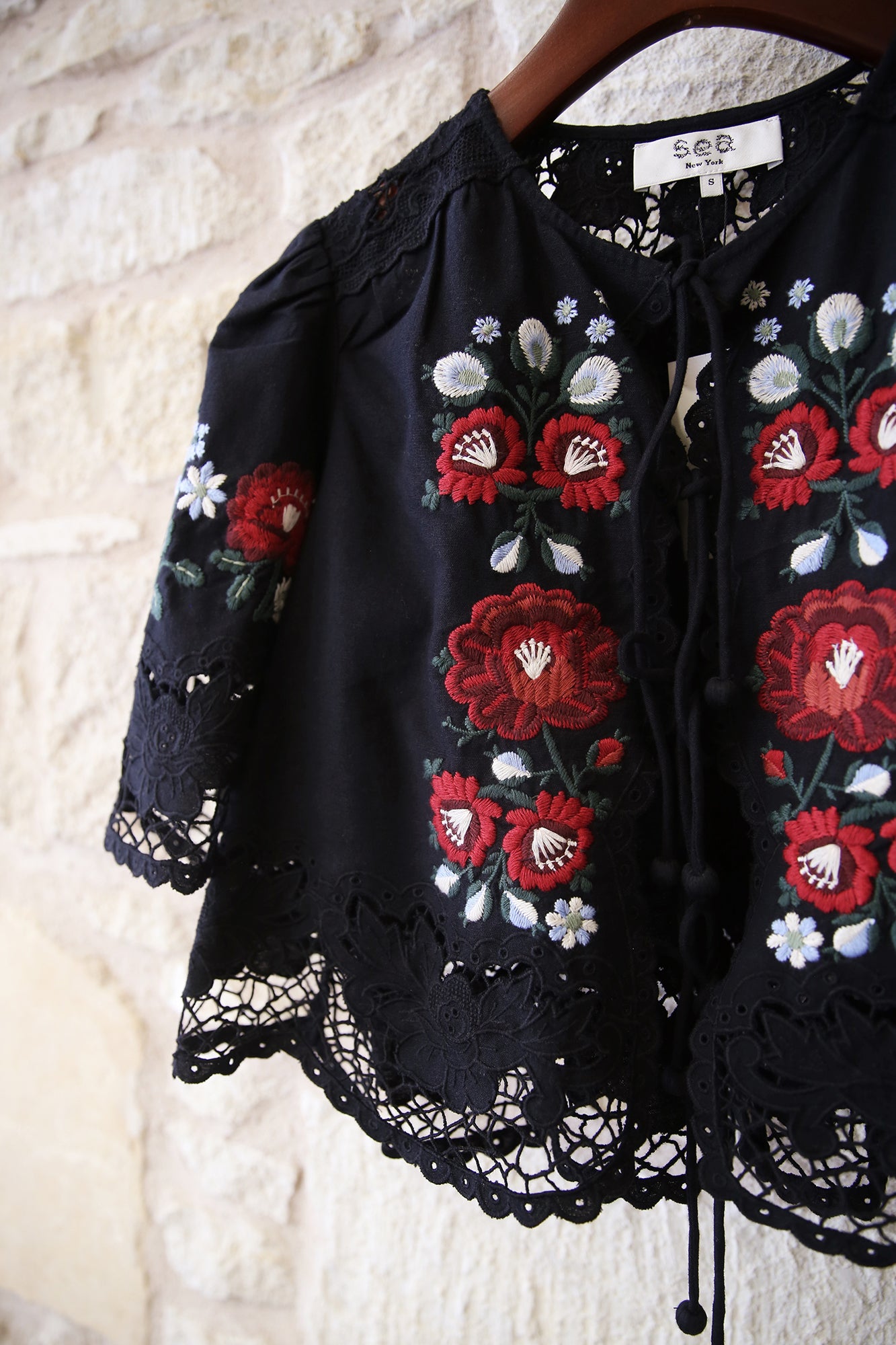 Rosaline Embroidery Top