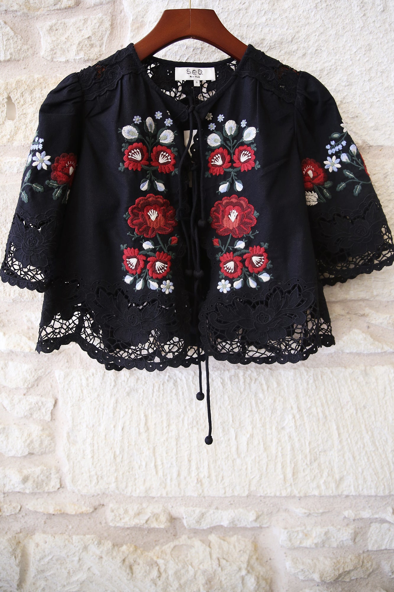Rosaline Embroidery Top