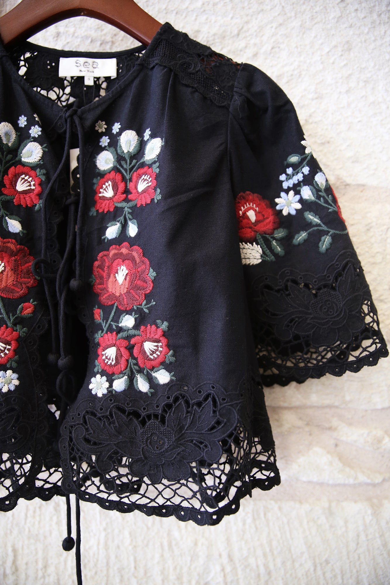 Rosaline Embroidery Top