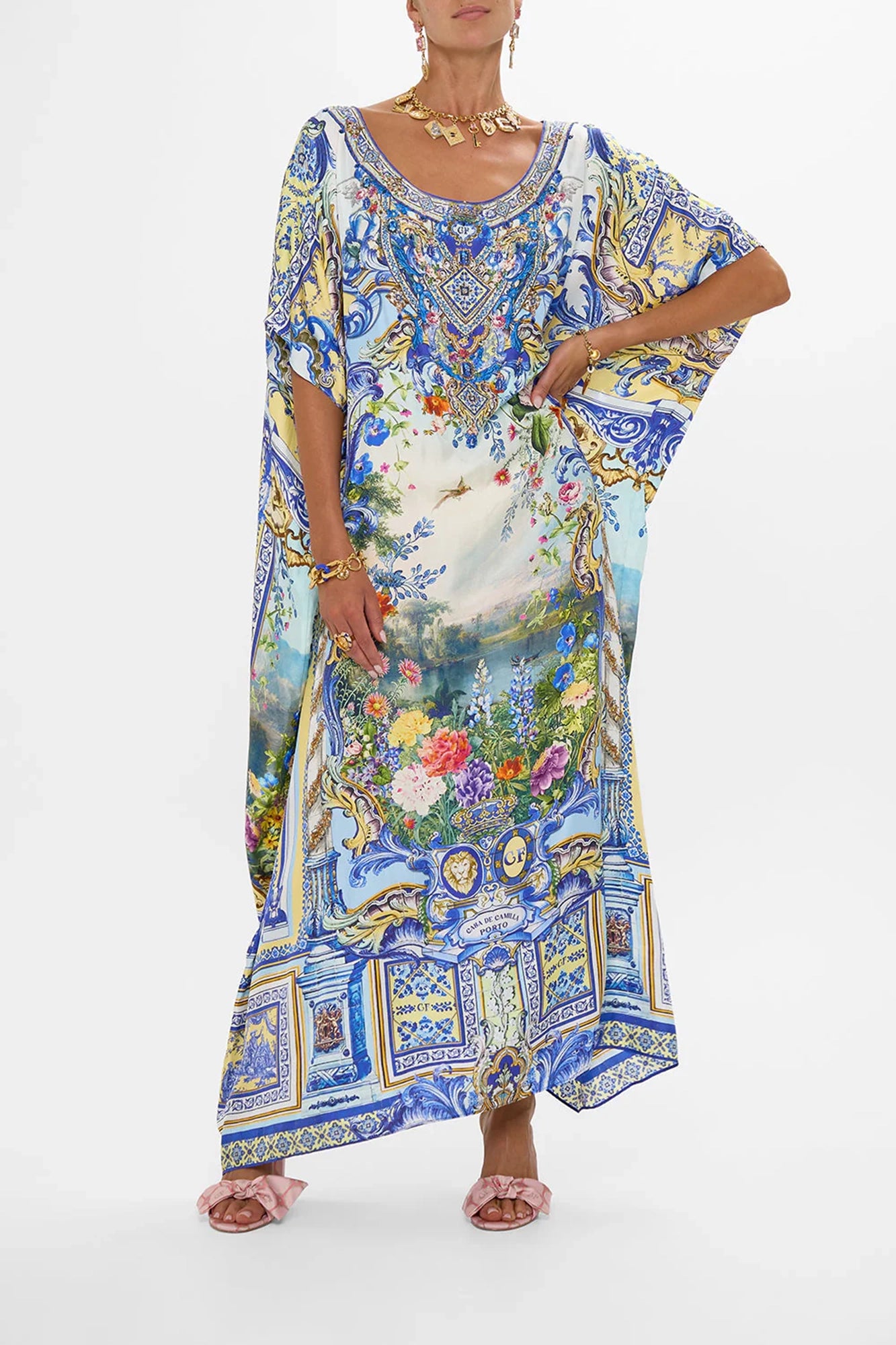 Round Neck Kaftan Wall To Wall Wonders
