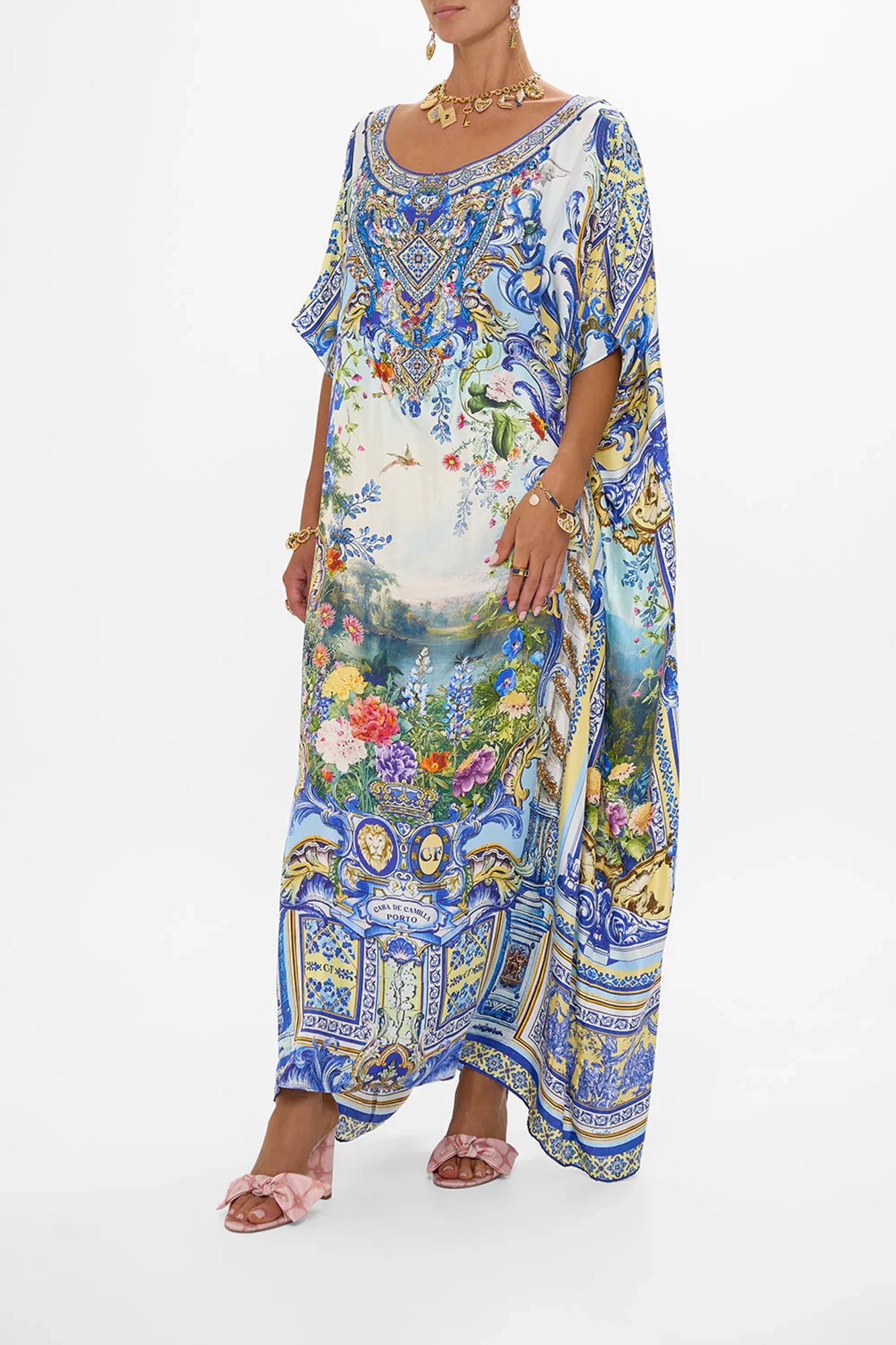 Round Neck Kaftan Wall To Wall Wonders