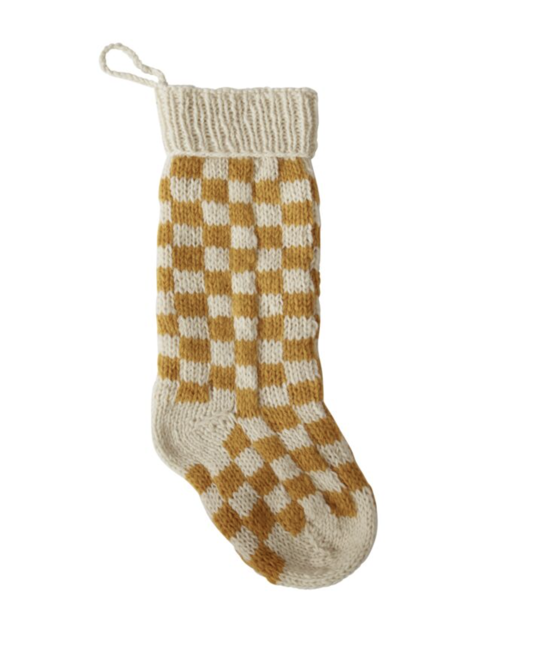 Gold Damier Stocking