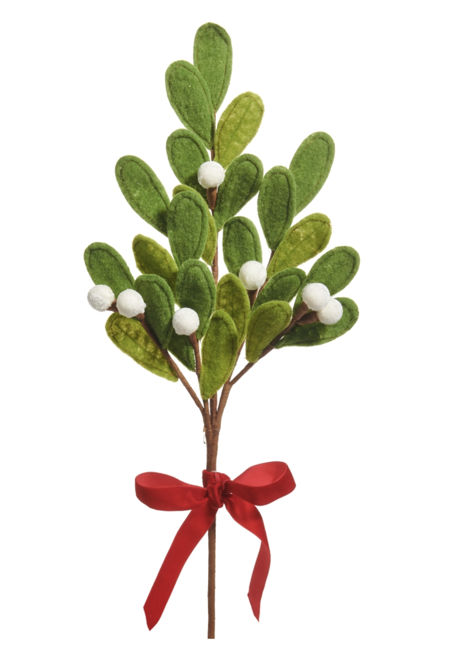 20" Felt Mistletoe Pick