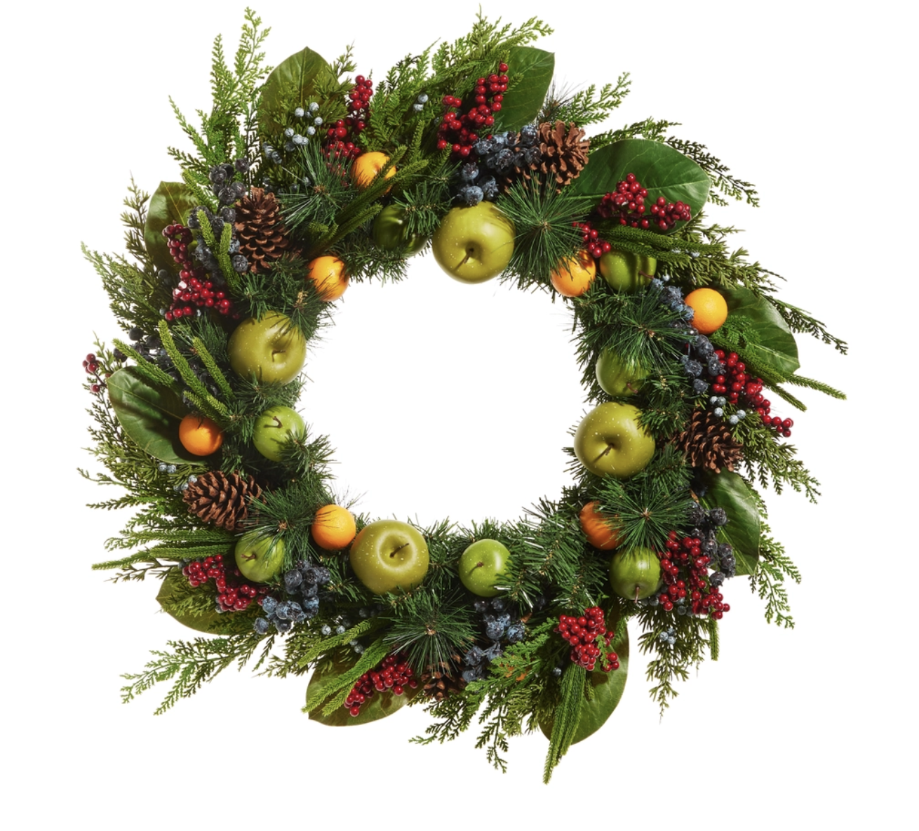 33" Mixed Fruit Wreath