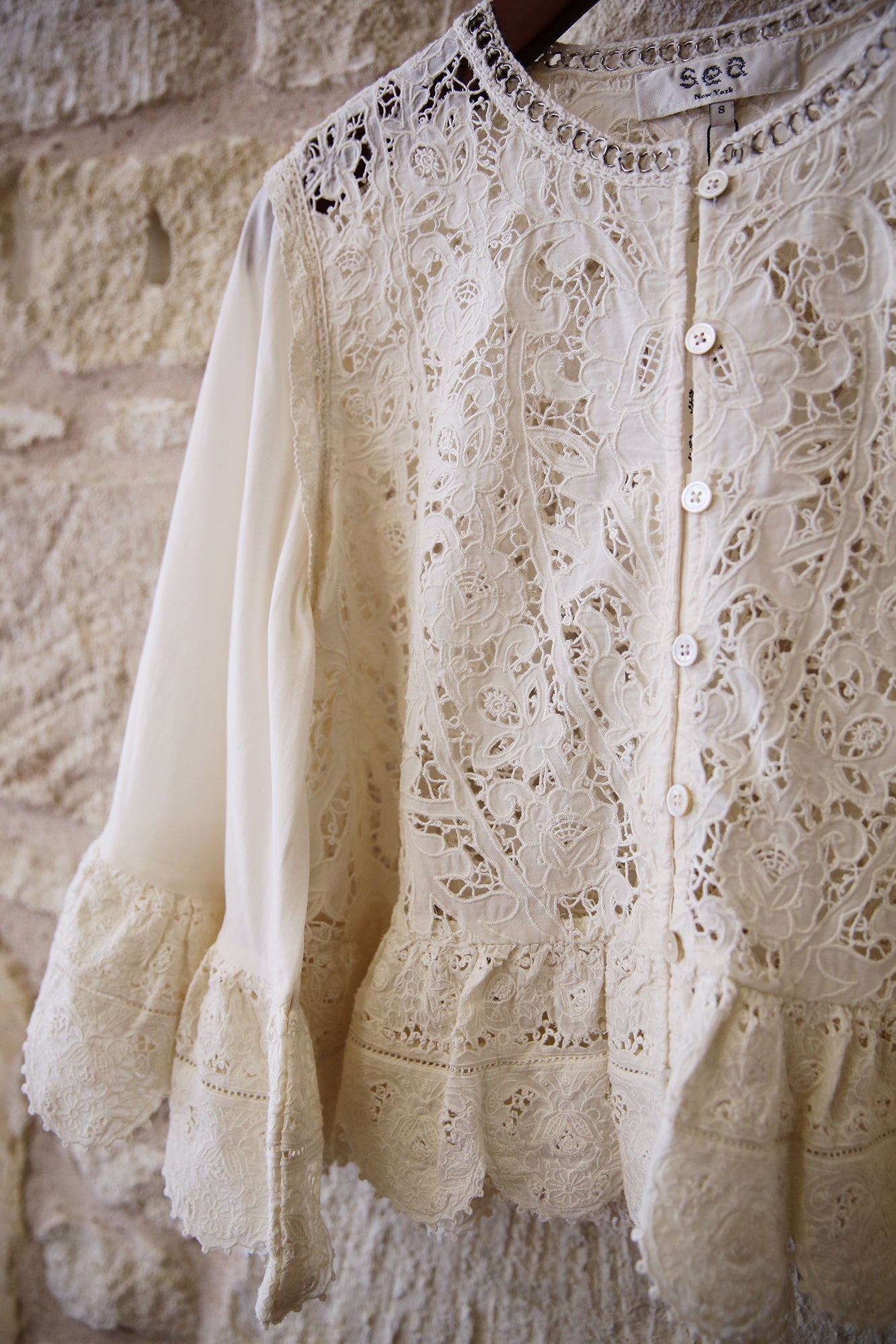 Shanna Lace 3/4 Top