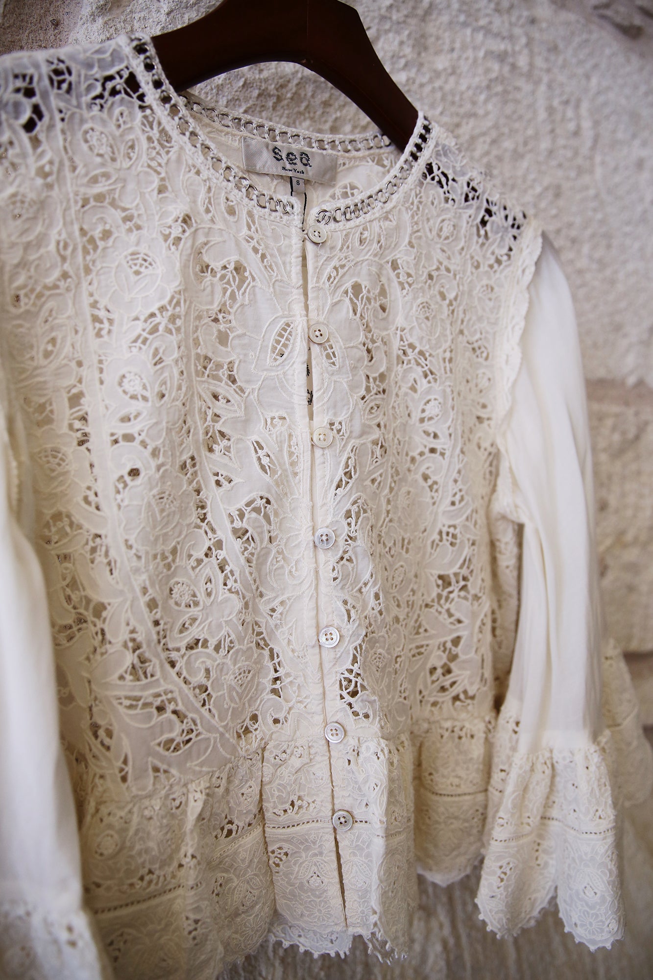 Shanna Lace 3/4 Top