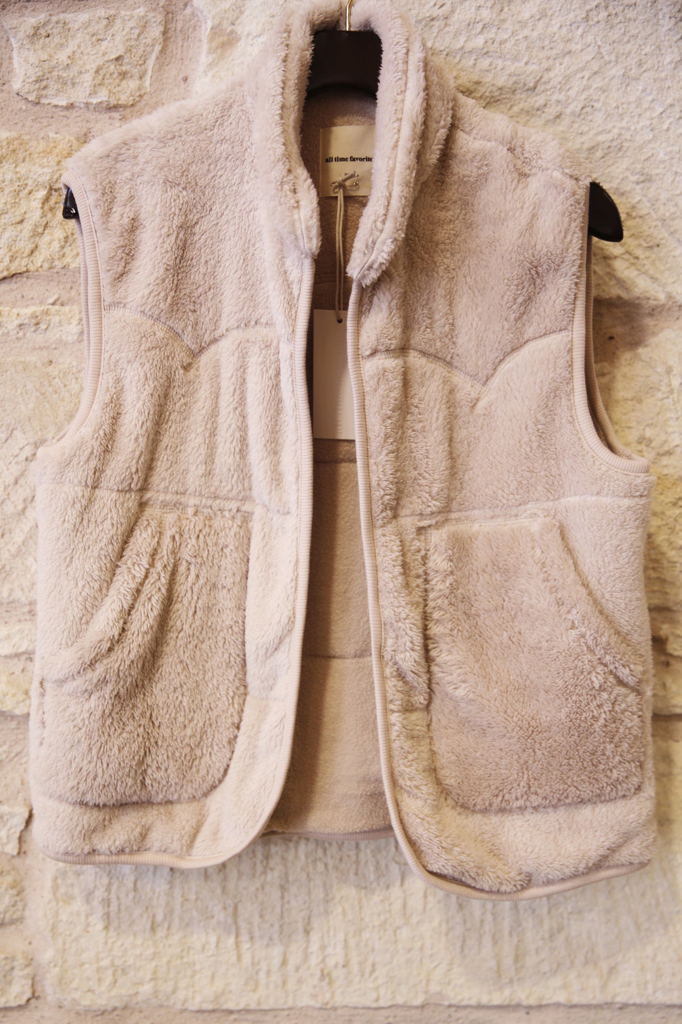 Sherpa Vest Cream