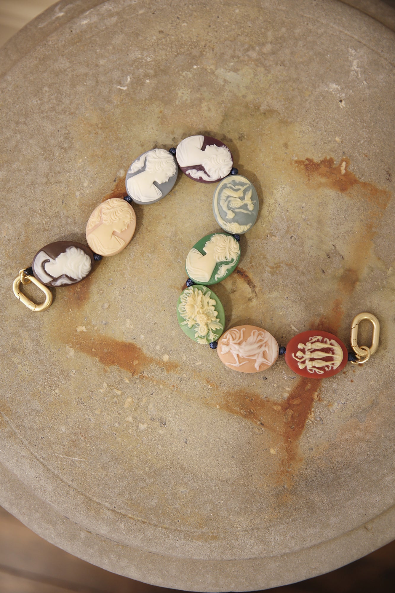 Shortie Strap Multi Cameo
