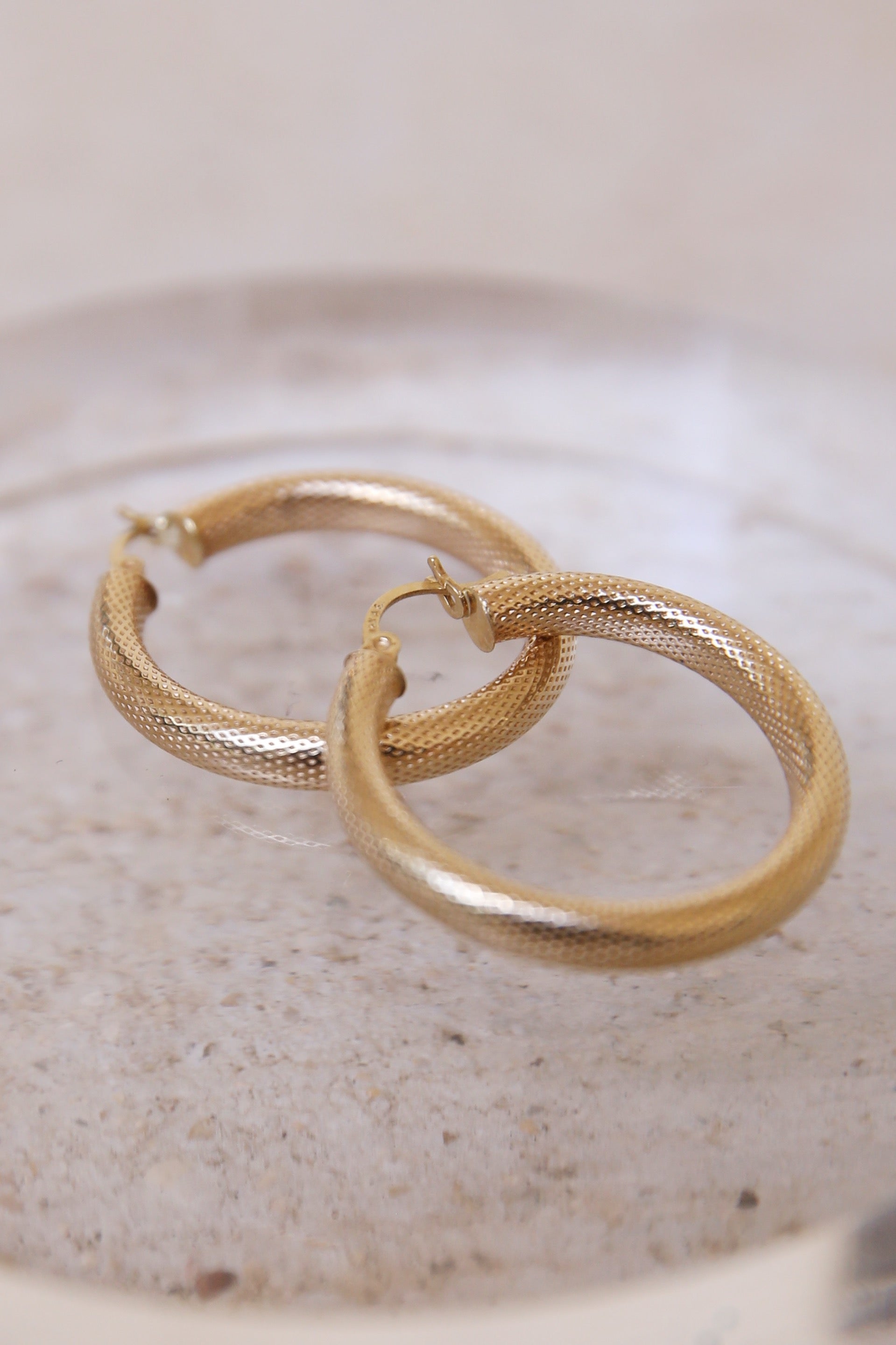 Simple Gold Hoops