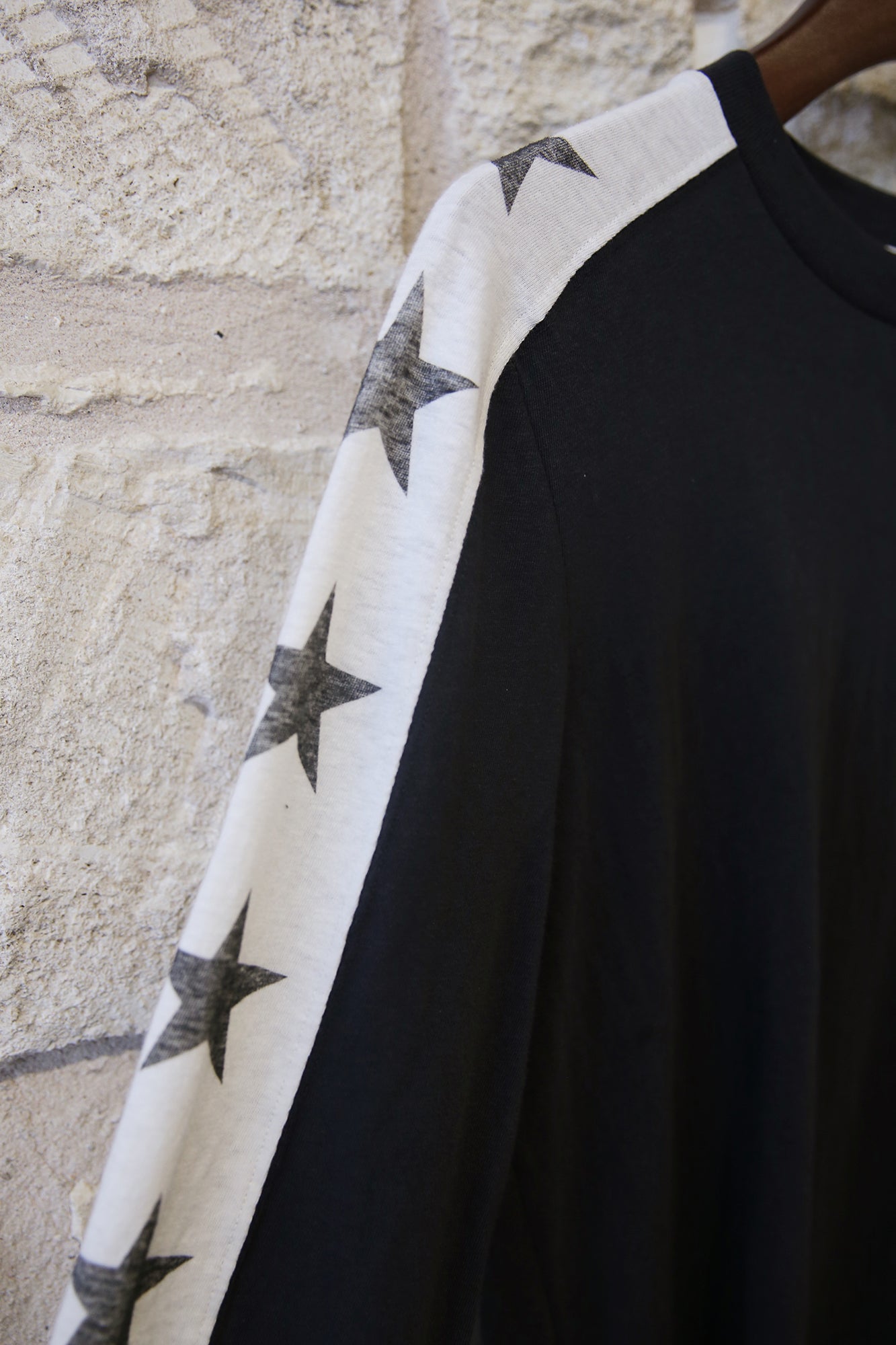 Star Contrast Longsleeve Jersey