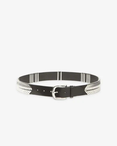 Tehora Leather Belt With Buckle