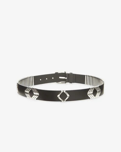 Tehora Leather Belt With Buckle
