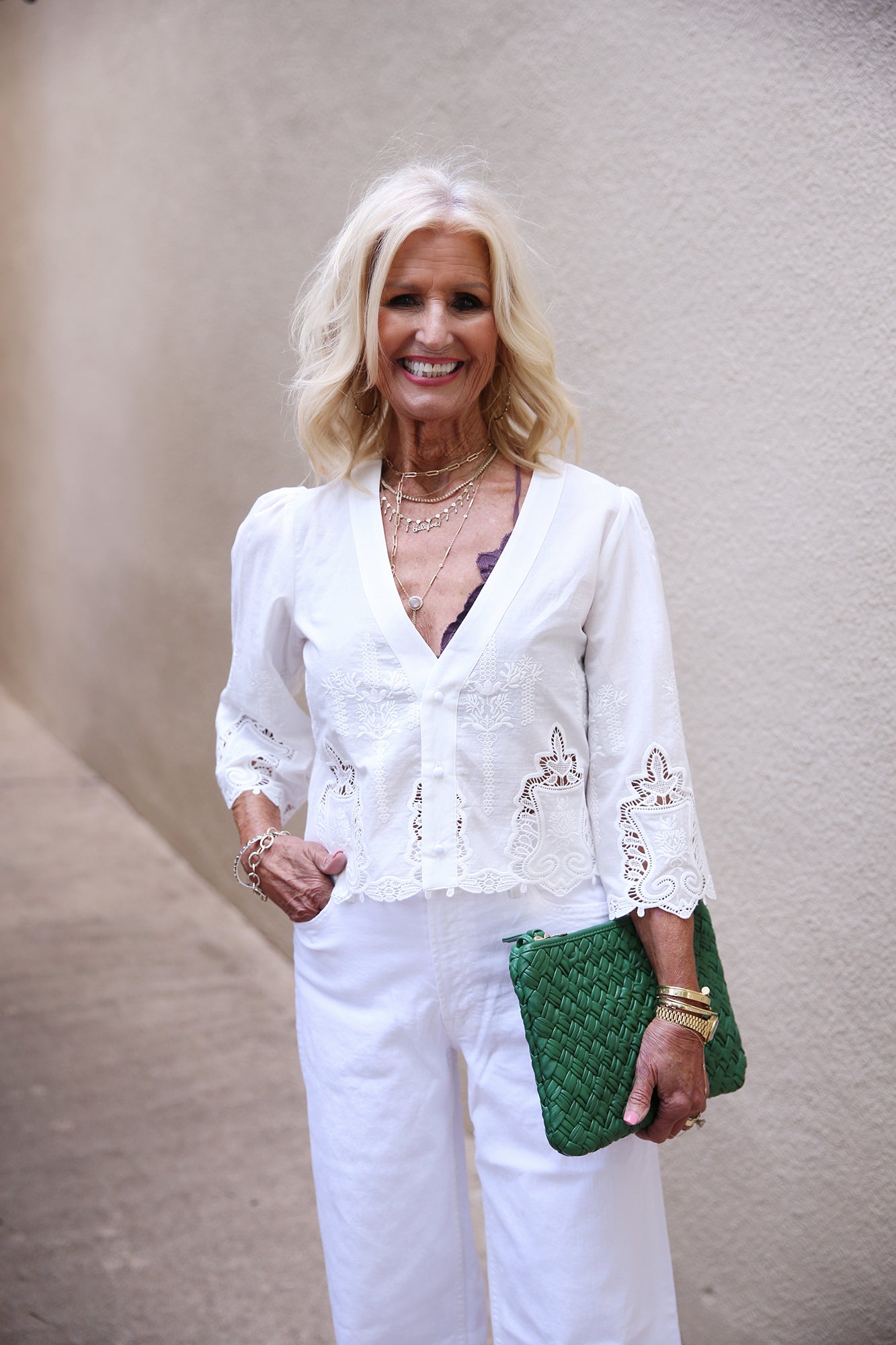The LADY Vintage Lace White