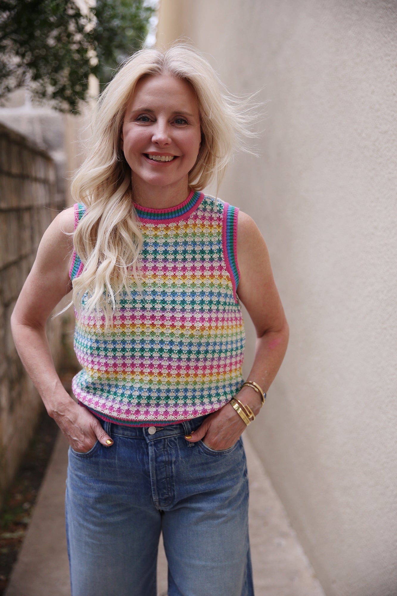 The Open Back Tank Rainbow Dreams