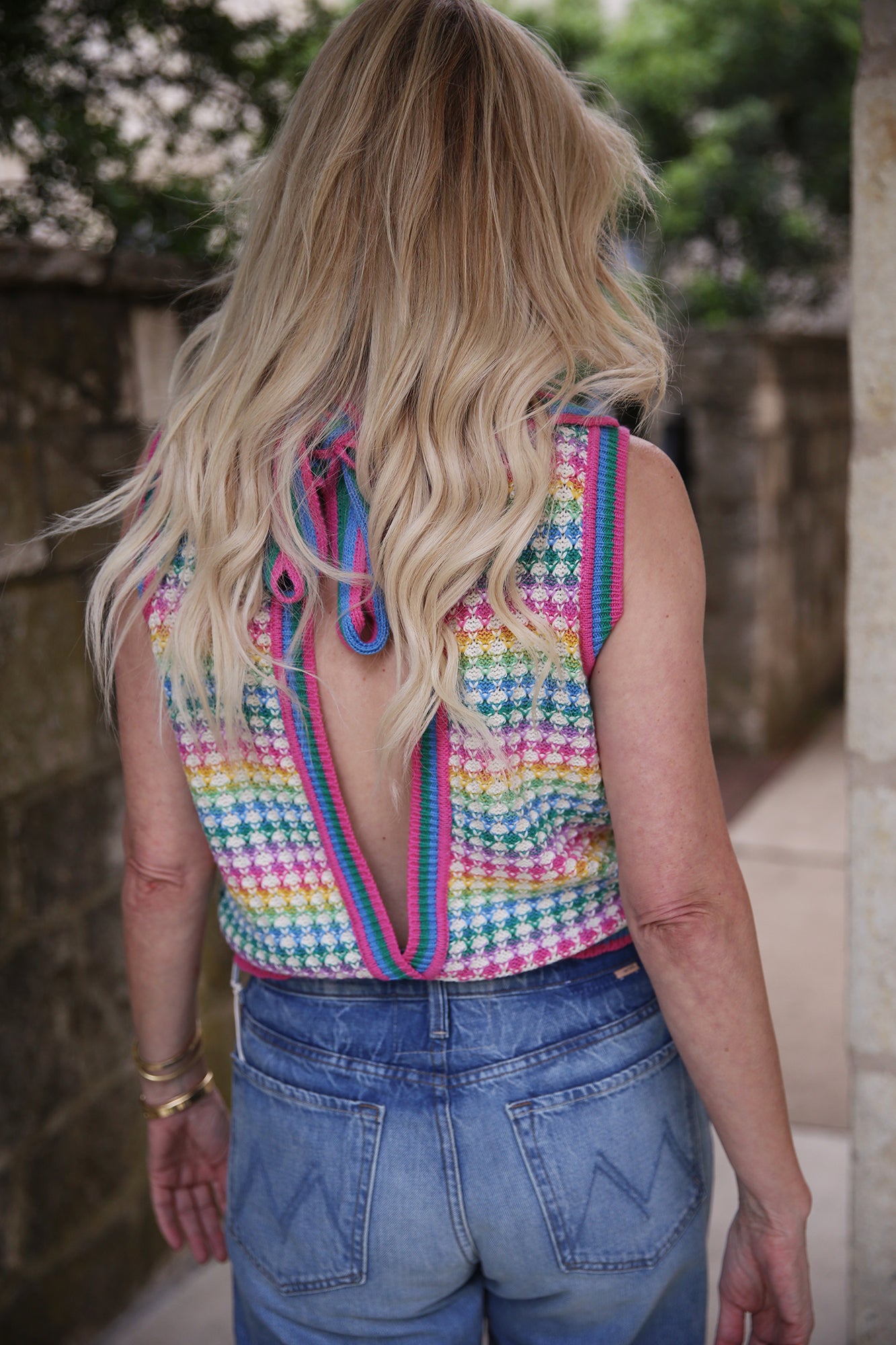The Open Back Tank Rainbow Dreams