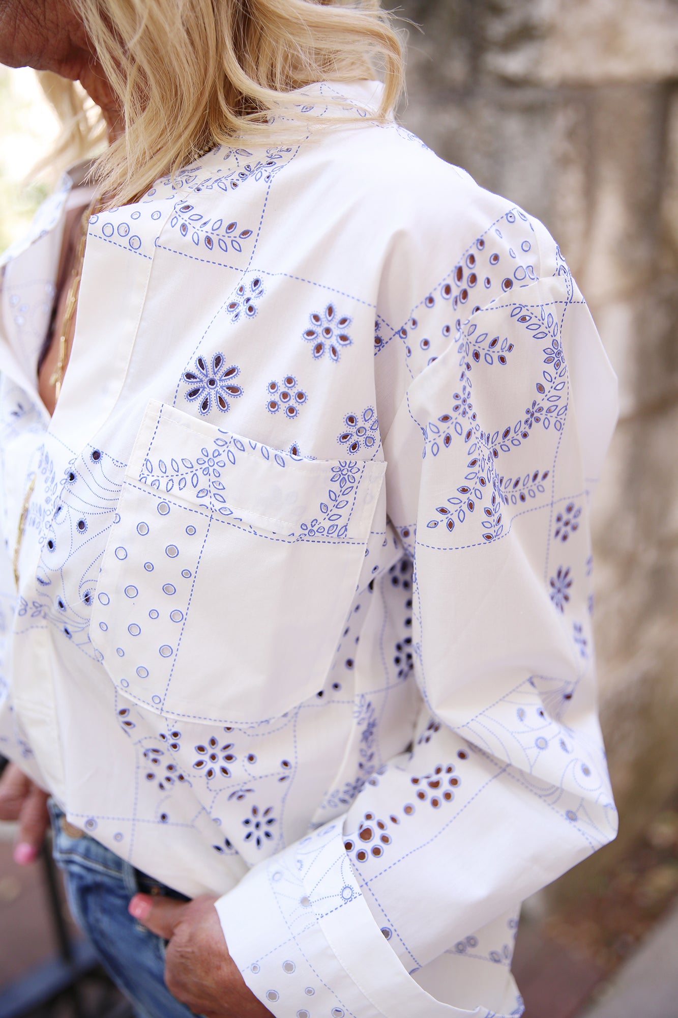 The PARACHUTE Shirt Cotton Eyelet