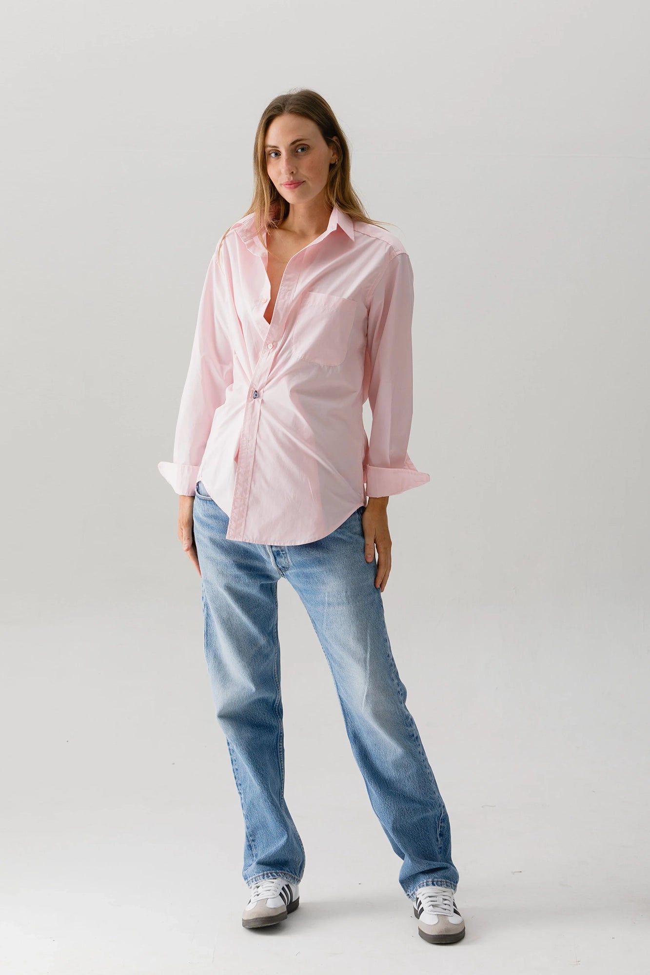 The MEN'S Shirt Core Solids Gentlemen's Pink