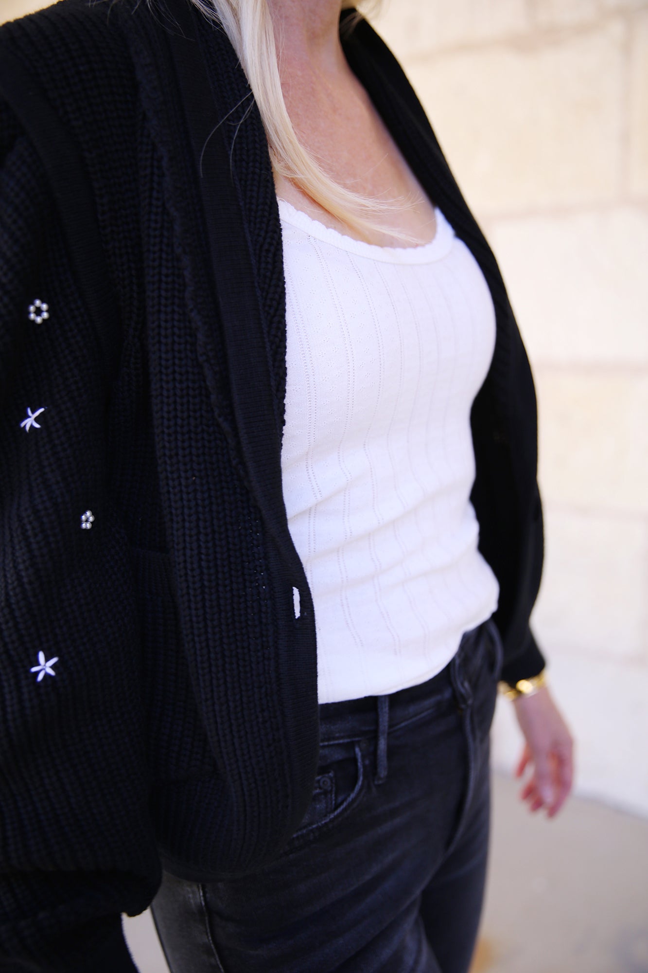 The Puff Sleeve Cardigan