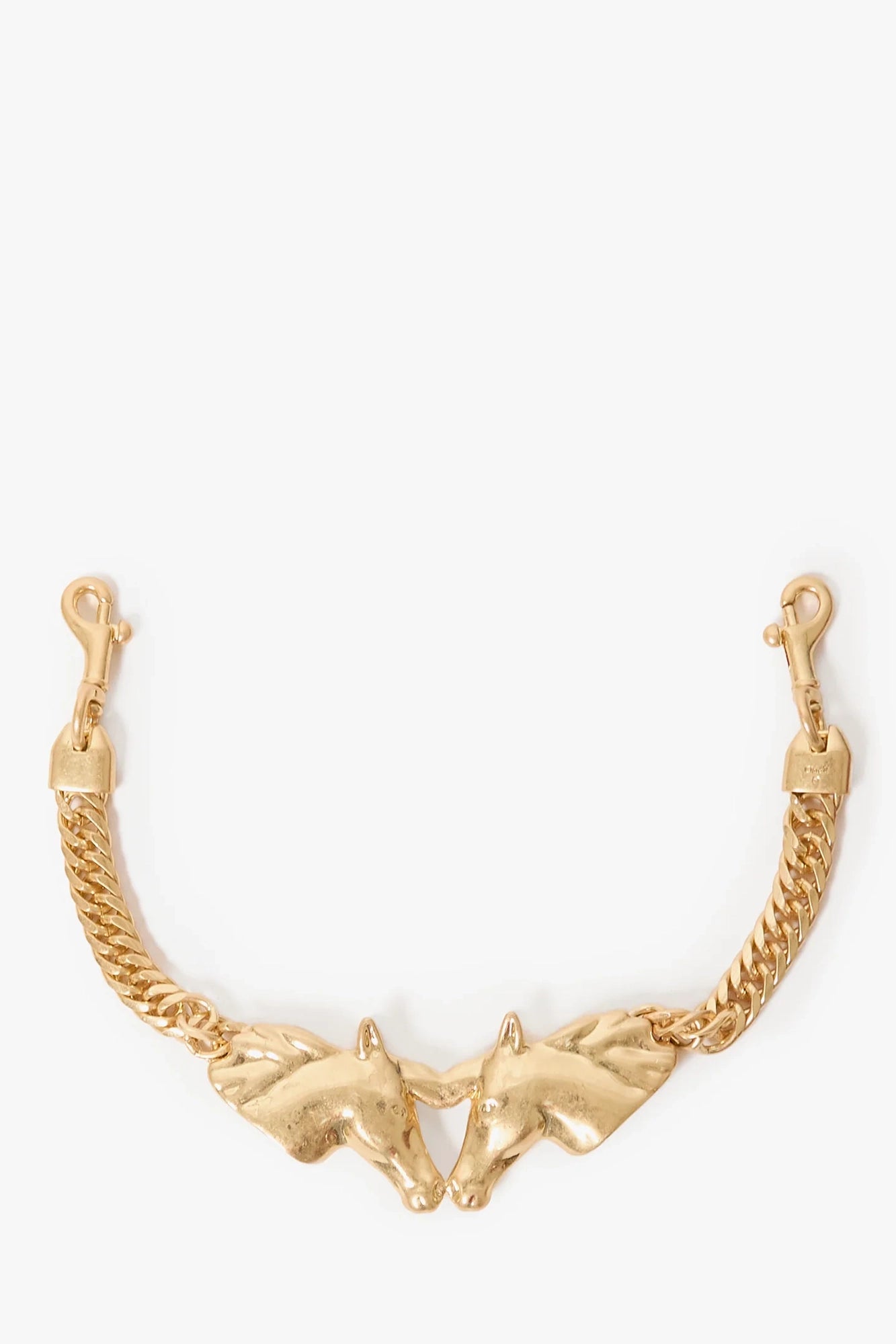 Top Handle Strap Vintage Gold Le Cheval