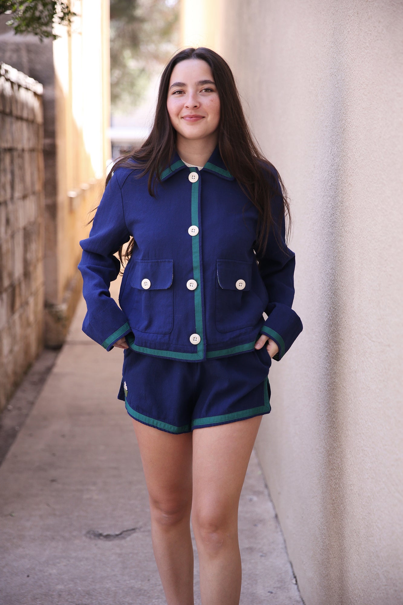 Atlas Jacket Blue Twill